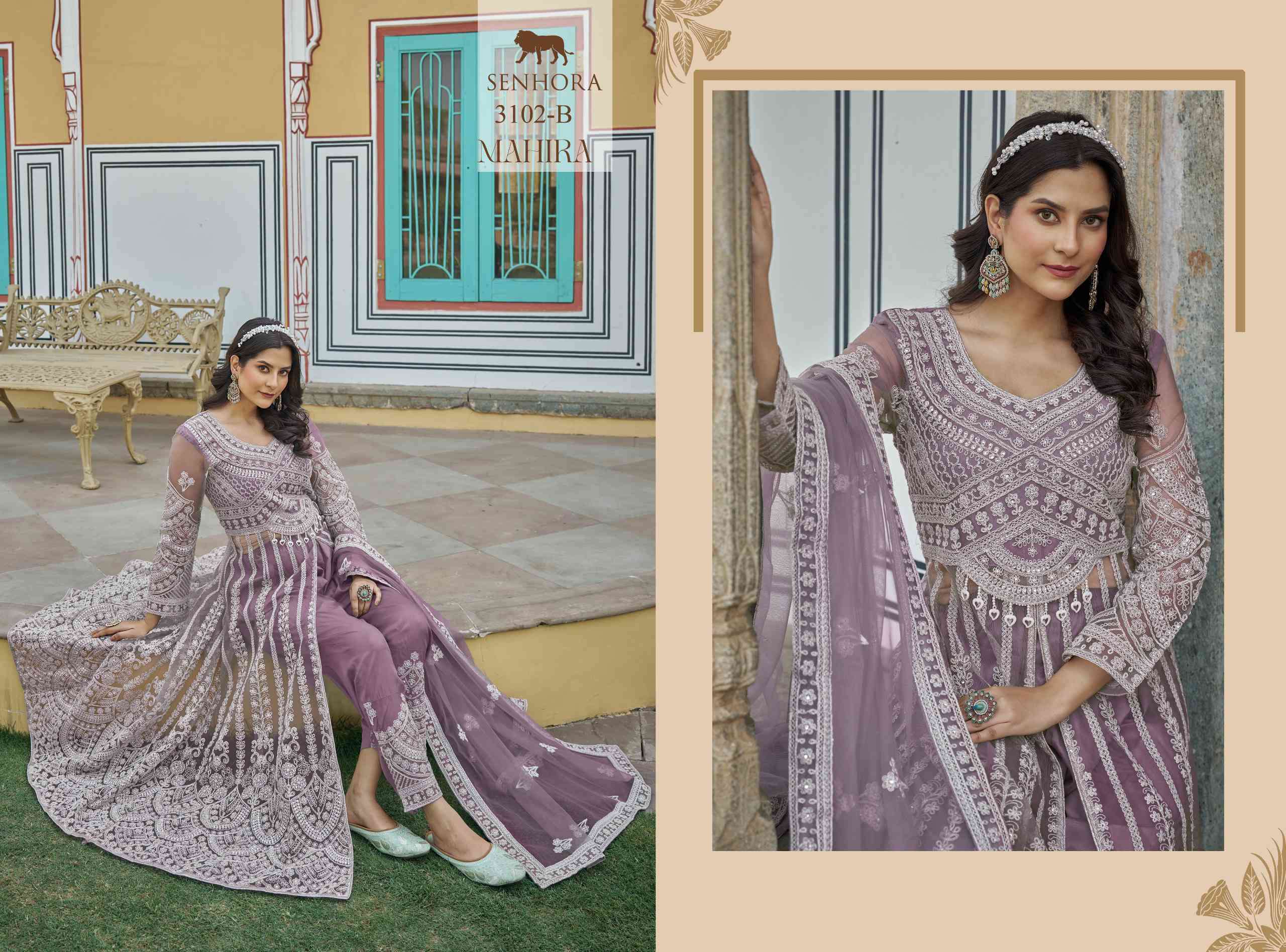 Senhora Mahira 3102 Colors Anarkali Style Salwar Suit view 6