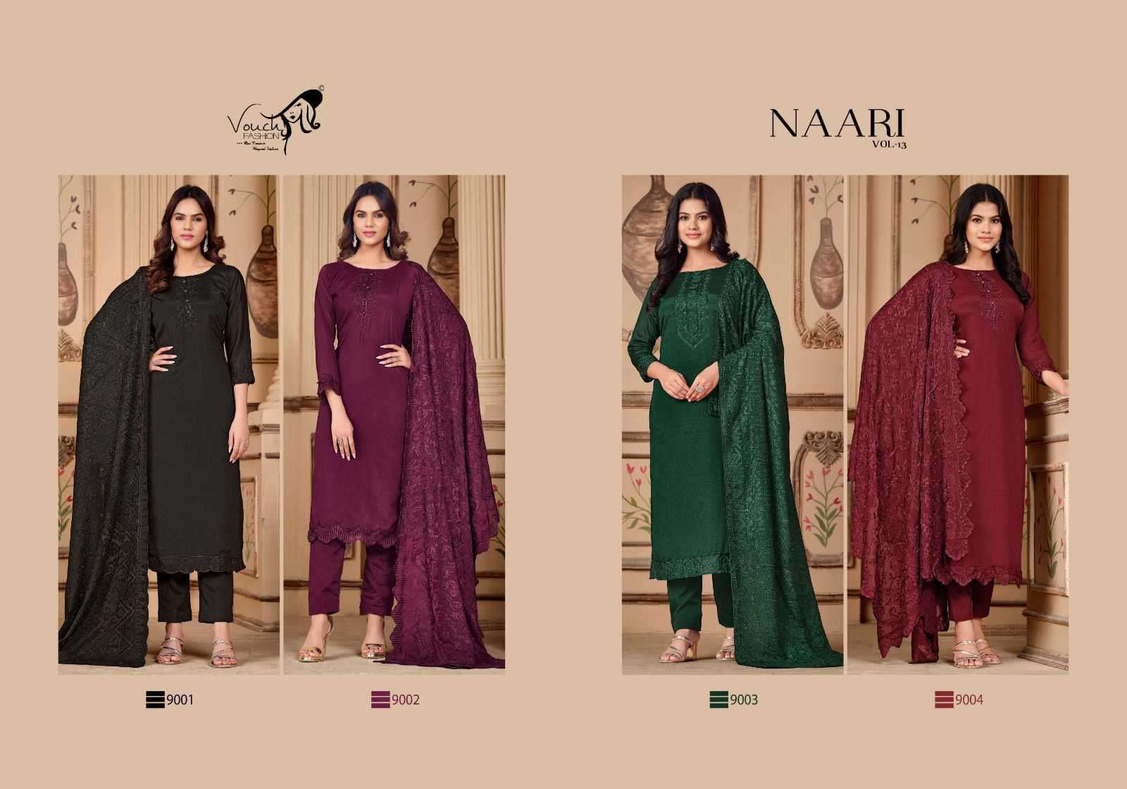 Vouch Naari Designer Georgette Festive Dress view 2