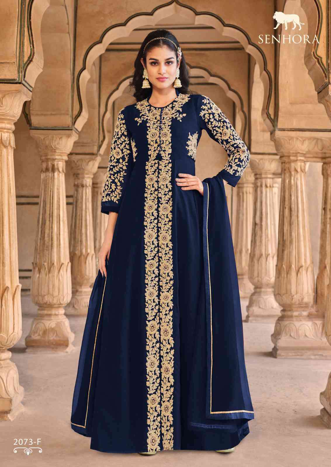 Senhora Aadhya 2073 Colors Partywear Latest Designer Dress view 16