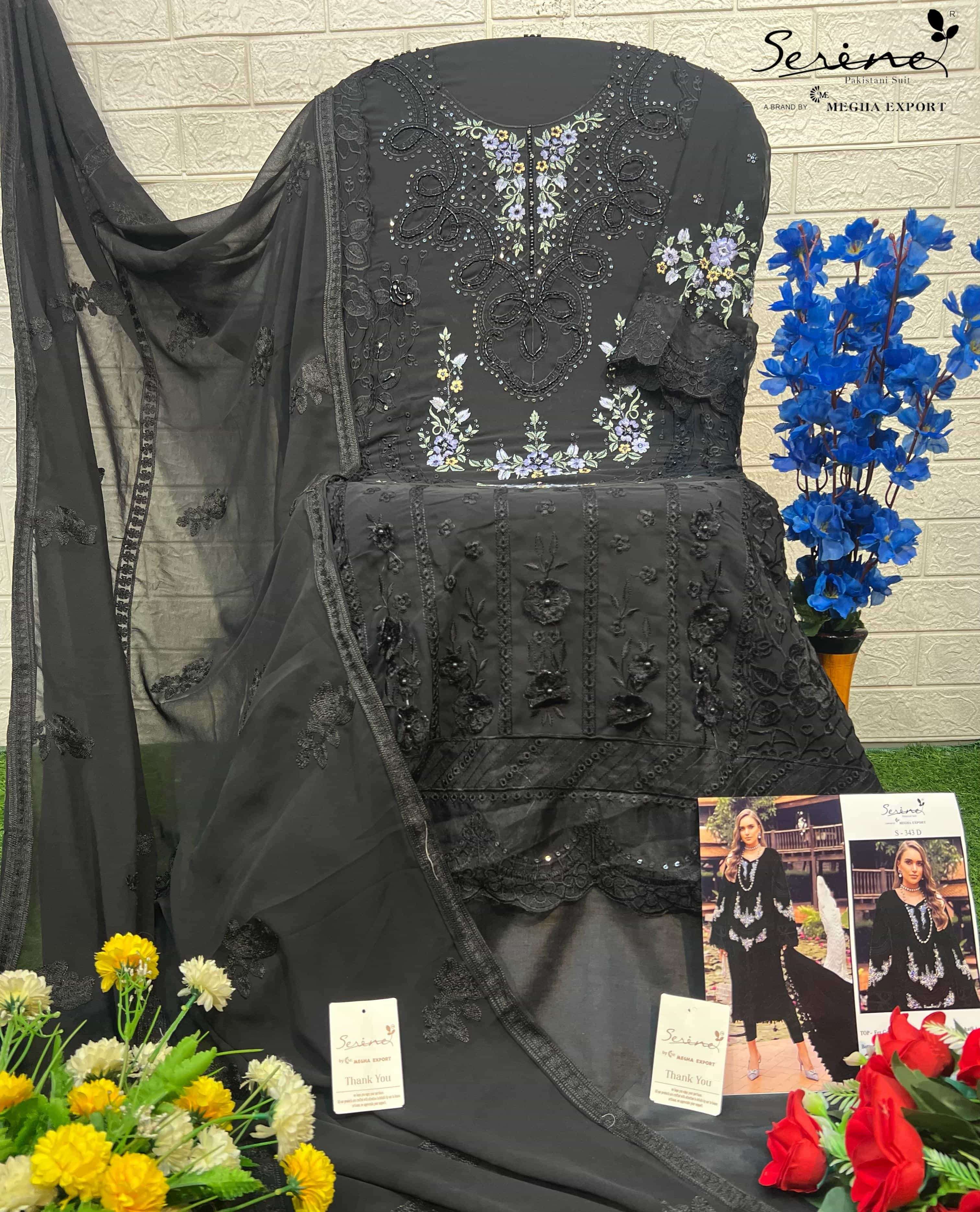 Serine S 343 D Party Wear Style Designer Style Pakistani Suit view 2