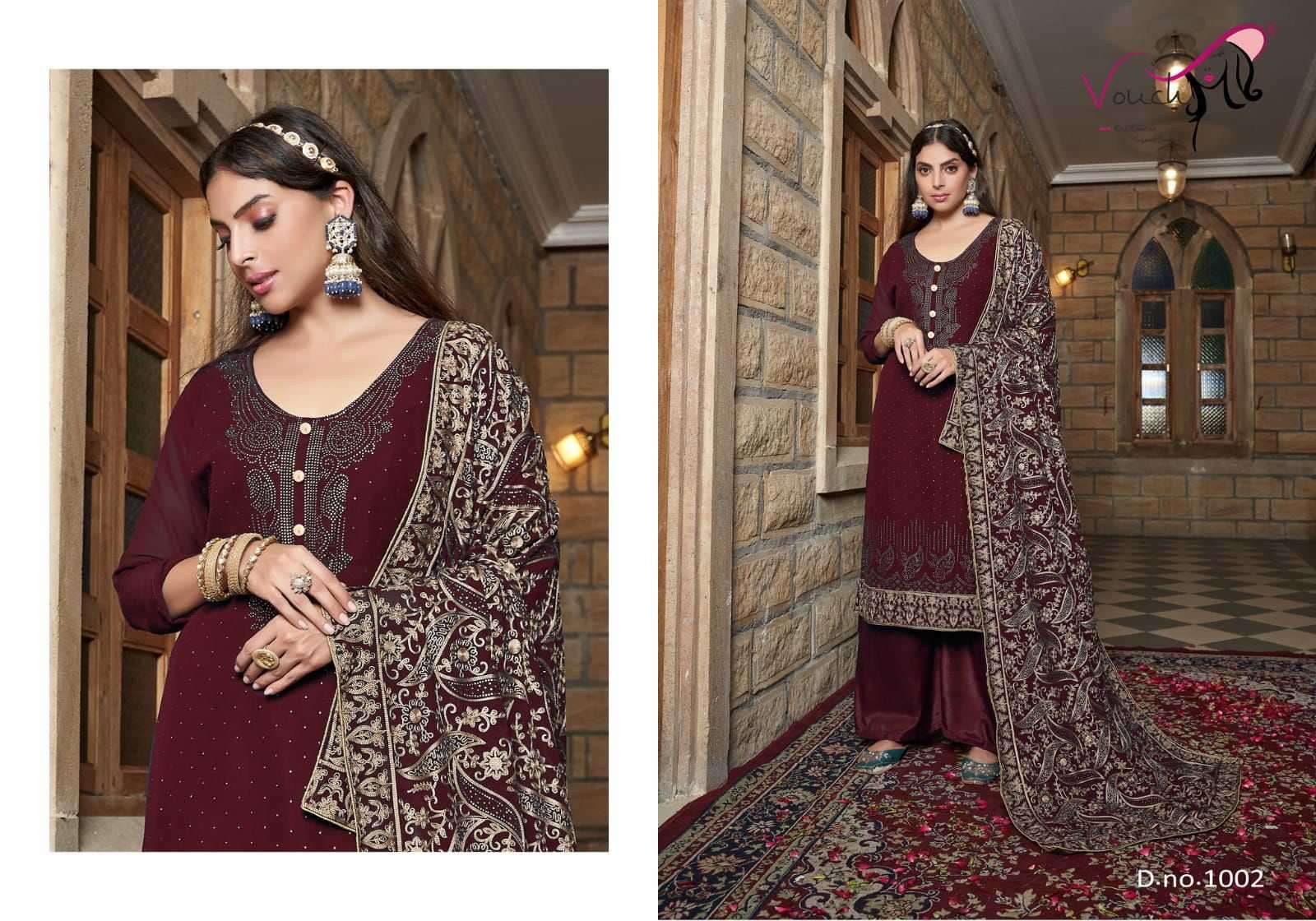 Vouch Naari Designer Georgette Festive Dress view 3