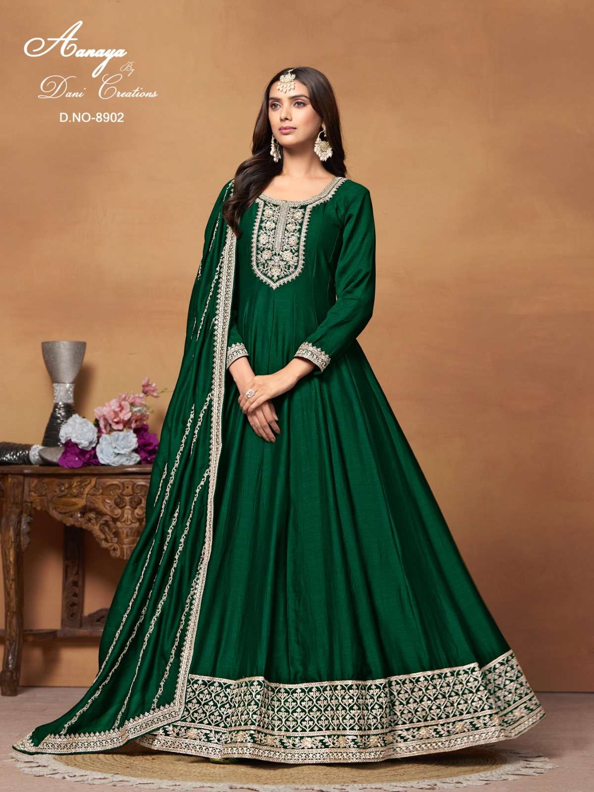 Aanaya Vol 189 8901 To 8904 Fancy Arts Silk Designer Dress view 5