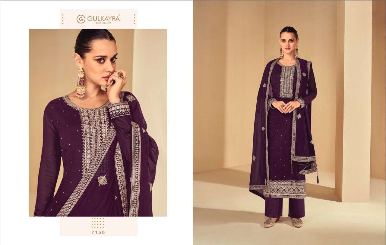 Gulkayra Sabnam Exclusive Party Wear Straight Suit in view 5