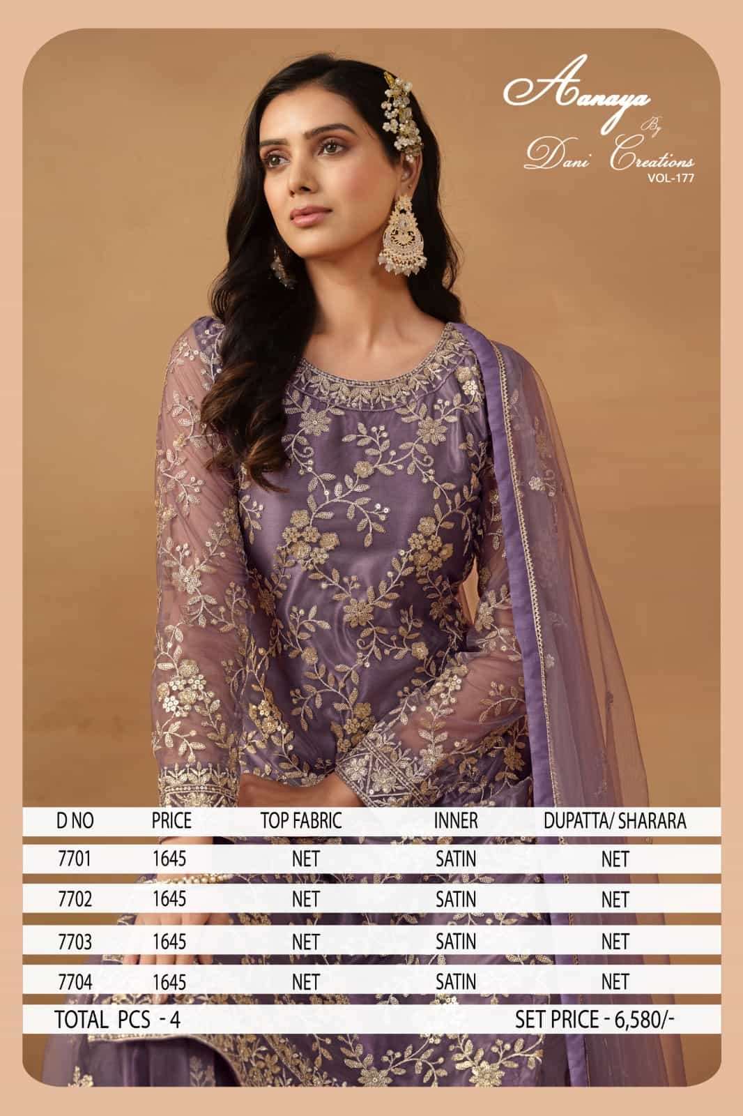 Twisha Aanaya Vol 177 Party Wear Style Latest Designer Suit online view 9