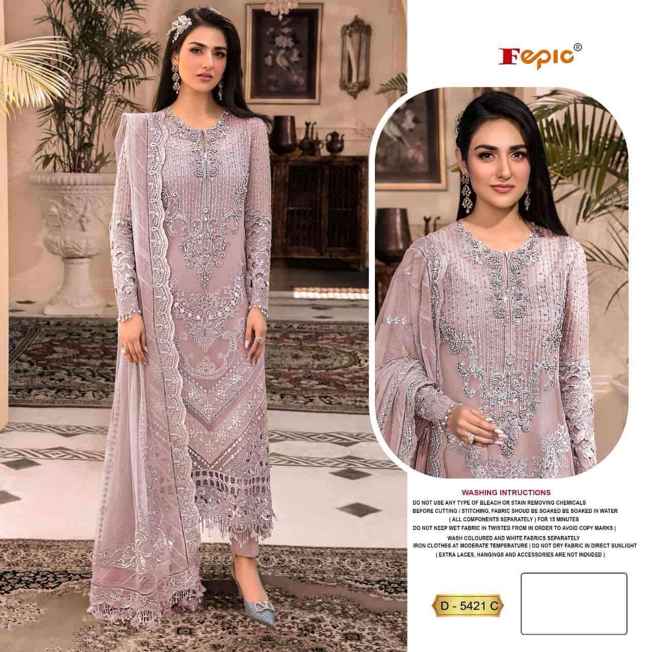Fepic D 5421 Colors Pakistani Party Wear Style Designer Salwar Suit Exporter view 3