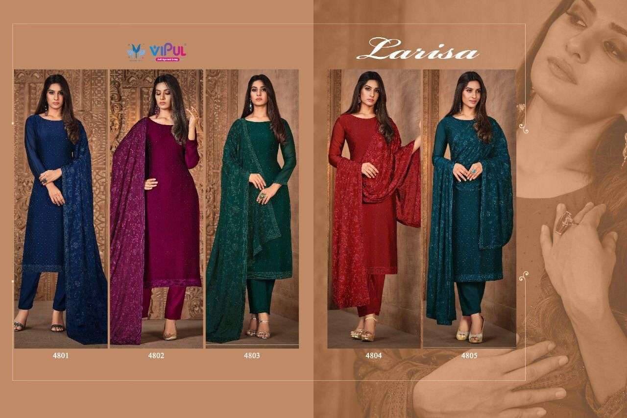 Vipul Larissa Designer Party wear Straight Suit view 17