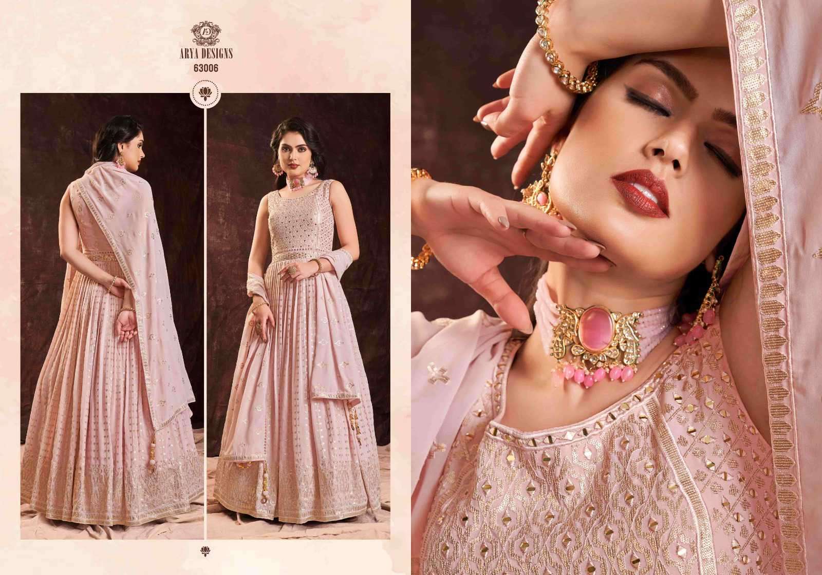 Arya Designs Zoya Vol 3 Latest Designer Wedding Wear Gown New Arrivals view 13
