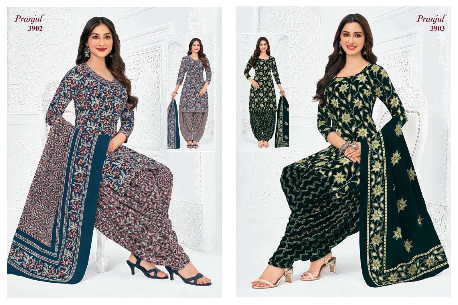 Pranjul Priyanshi Vol 39 Pure Cotton Dress Material view 6