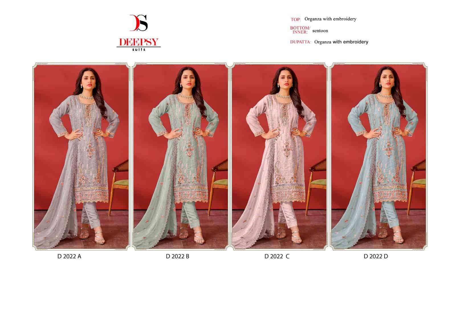 Deepsy D 2022 Colors Pakistani Style Festive Wear Designer Suit Wholesalers view 4
