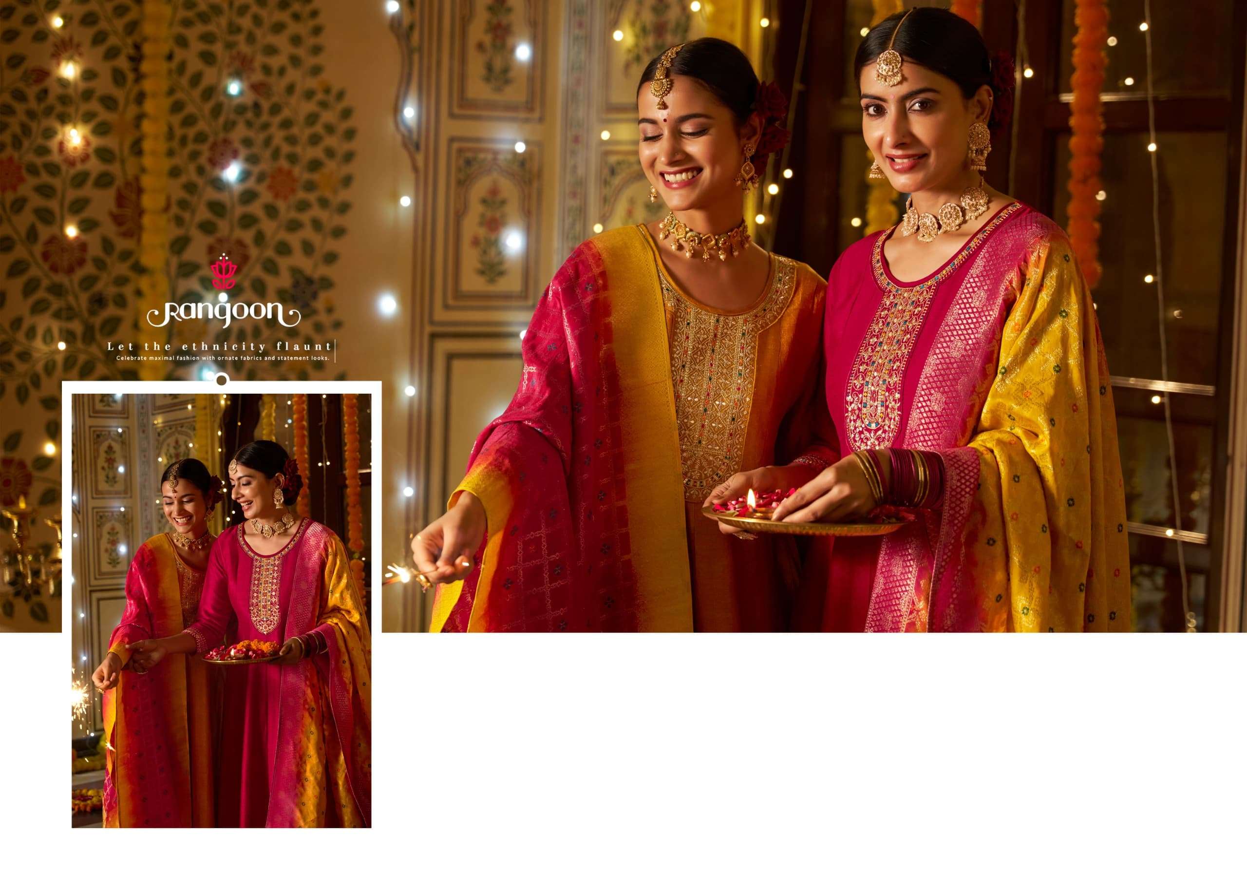 Rangoon Gunjan Vol 2 Anarkali Style Dress Catalog view 7