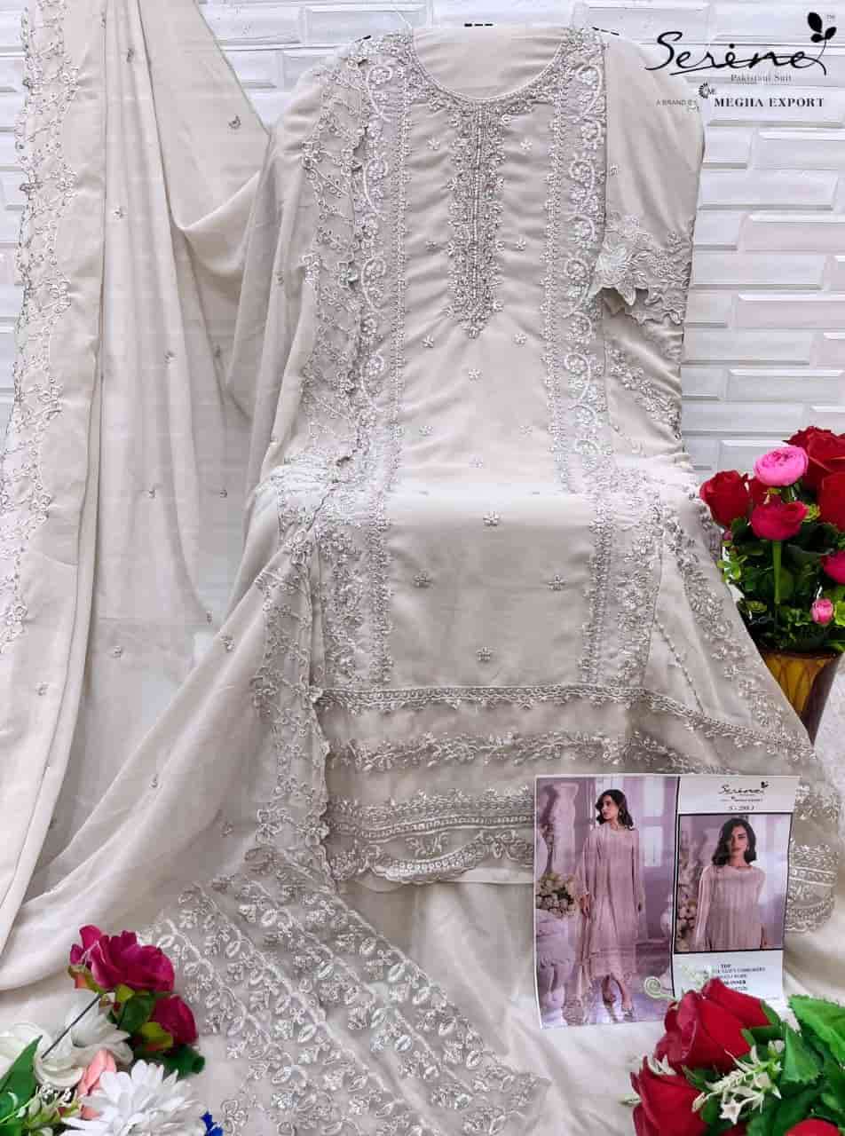 Serine S 299 J Georgette Style Designer Embroidered Salwar Suit view 2