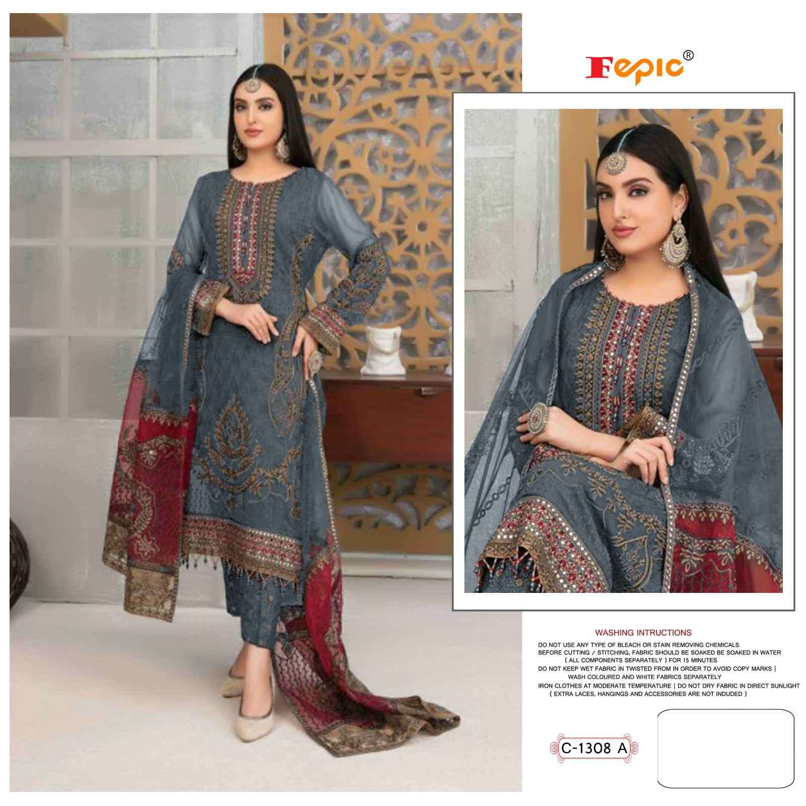 Fepic Rosemeen Designer Pakistani Suit view 5