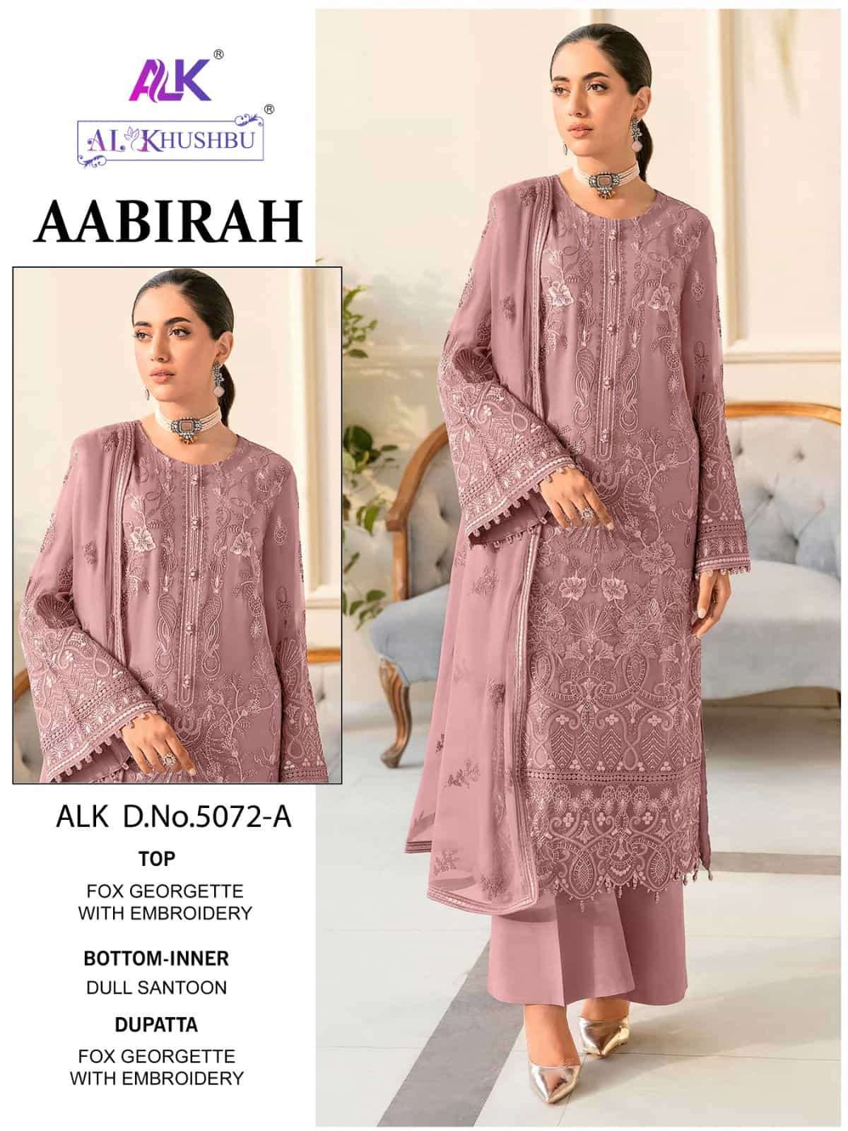 Al Khushbu Aabirah Vol 1 Festive Wear Style Designer Pakistani Salwar Suit Wholesalers view 8