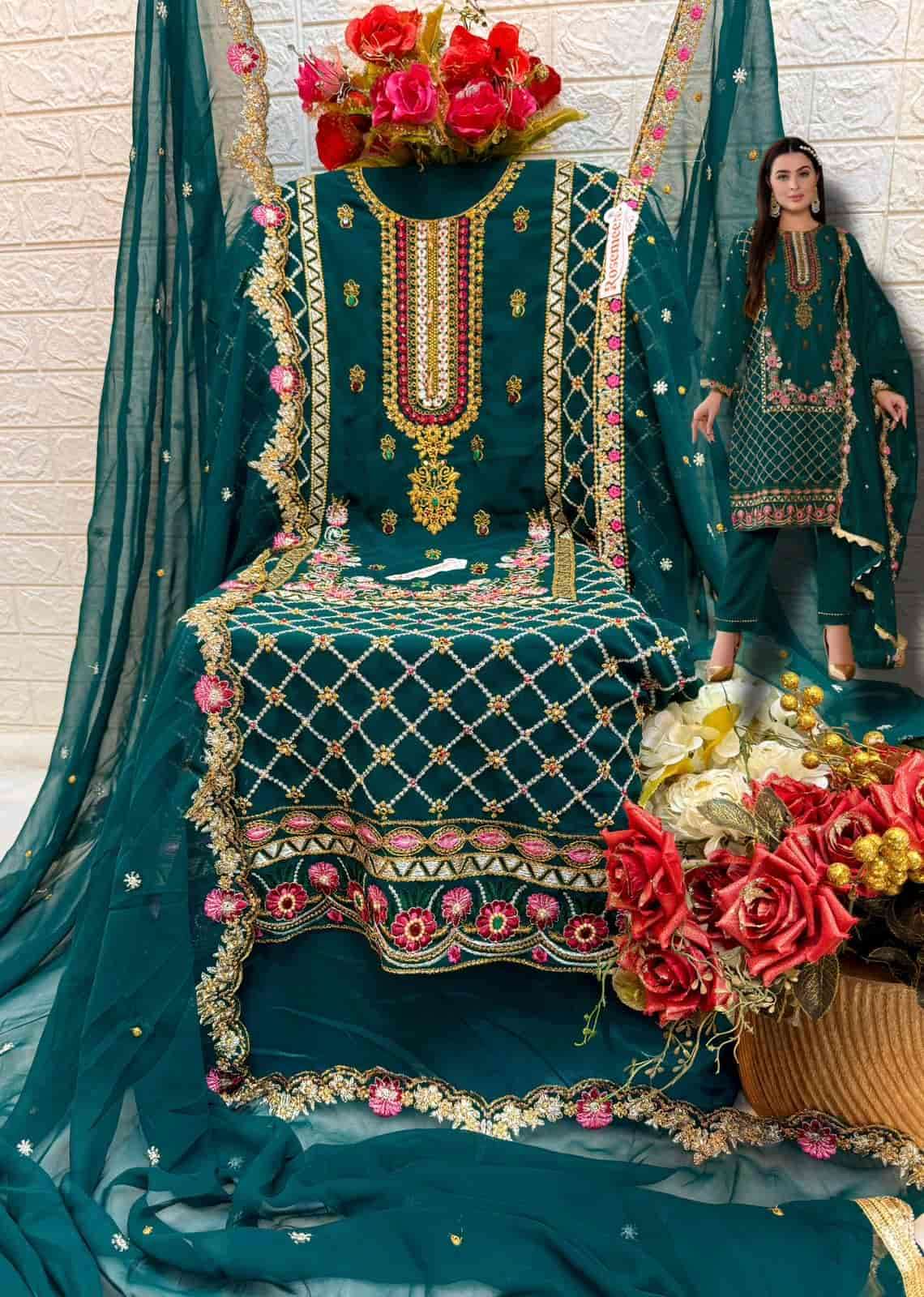 Fepic C 1670 Colors Exclusive Heavy Designer Style Pakistani Festive Wear Collection view 5