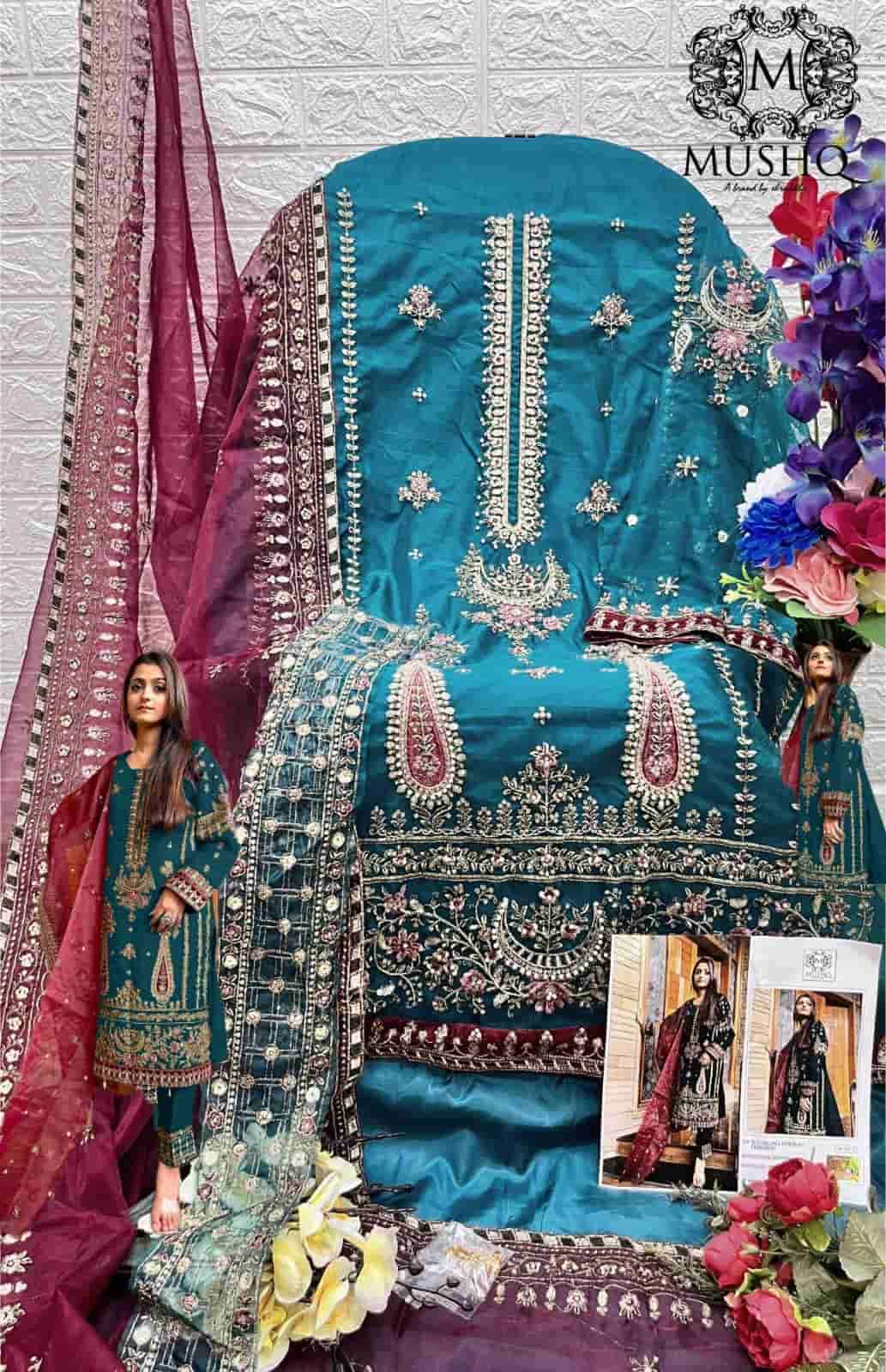 Mushq M 187 Colors Pakistani Suit Collection view 14