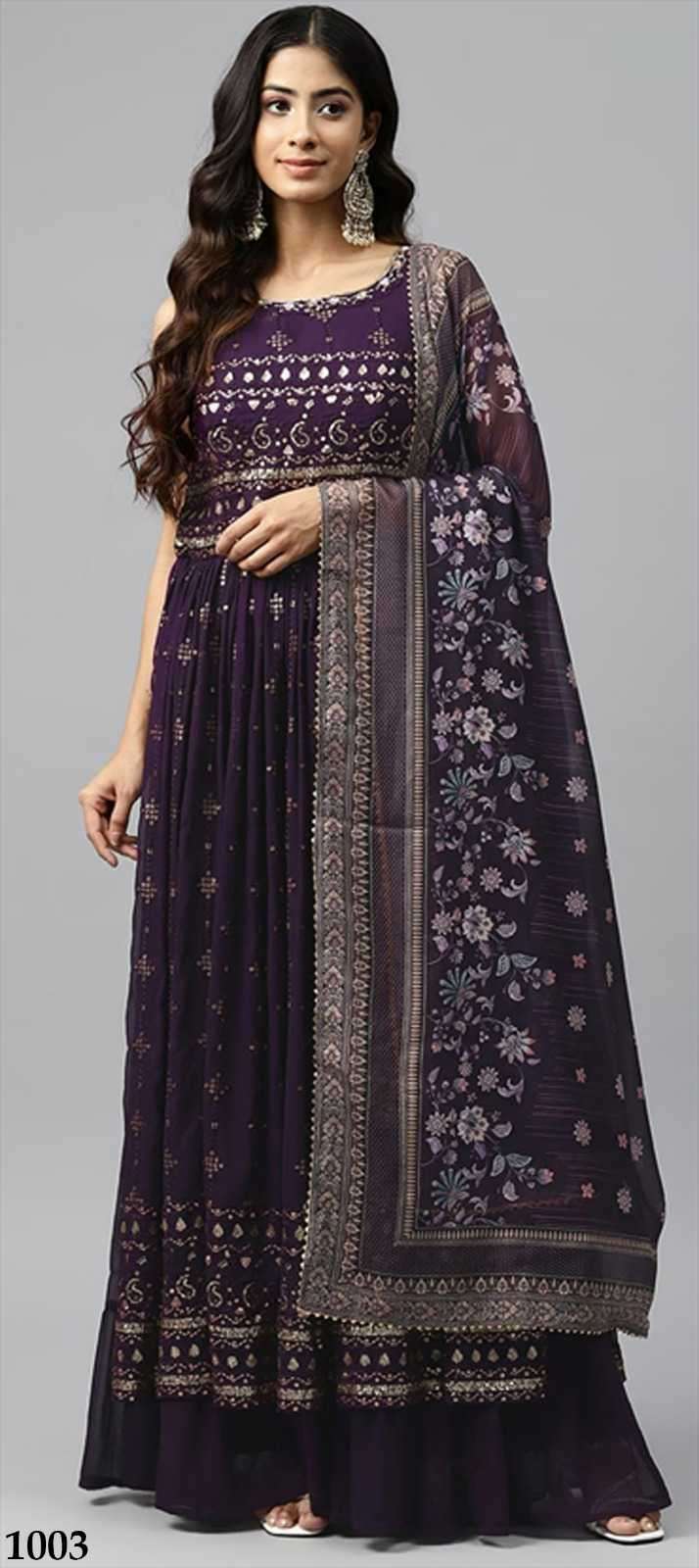 Alfaaz Faiza Latest Designer Sharara Style Dress Wedding Collection view 7