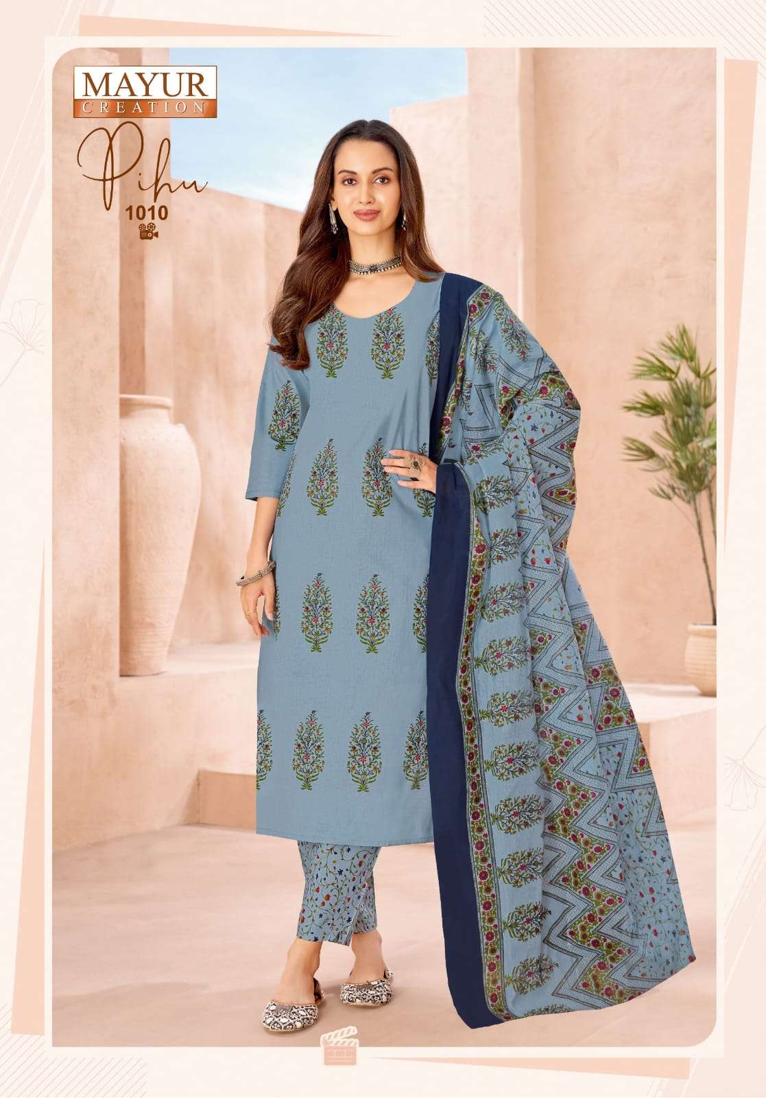 Mayur Pihu Vol 1 Printed Cotton Ladies Suit view 9