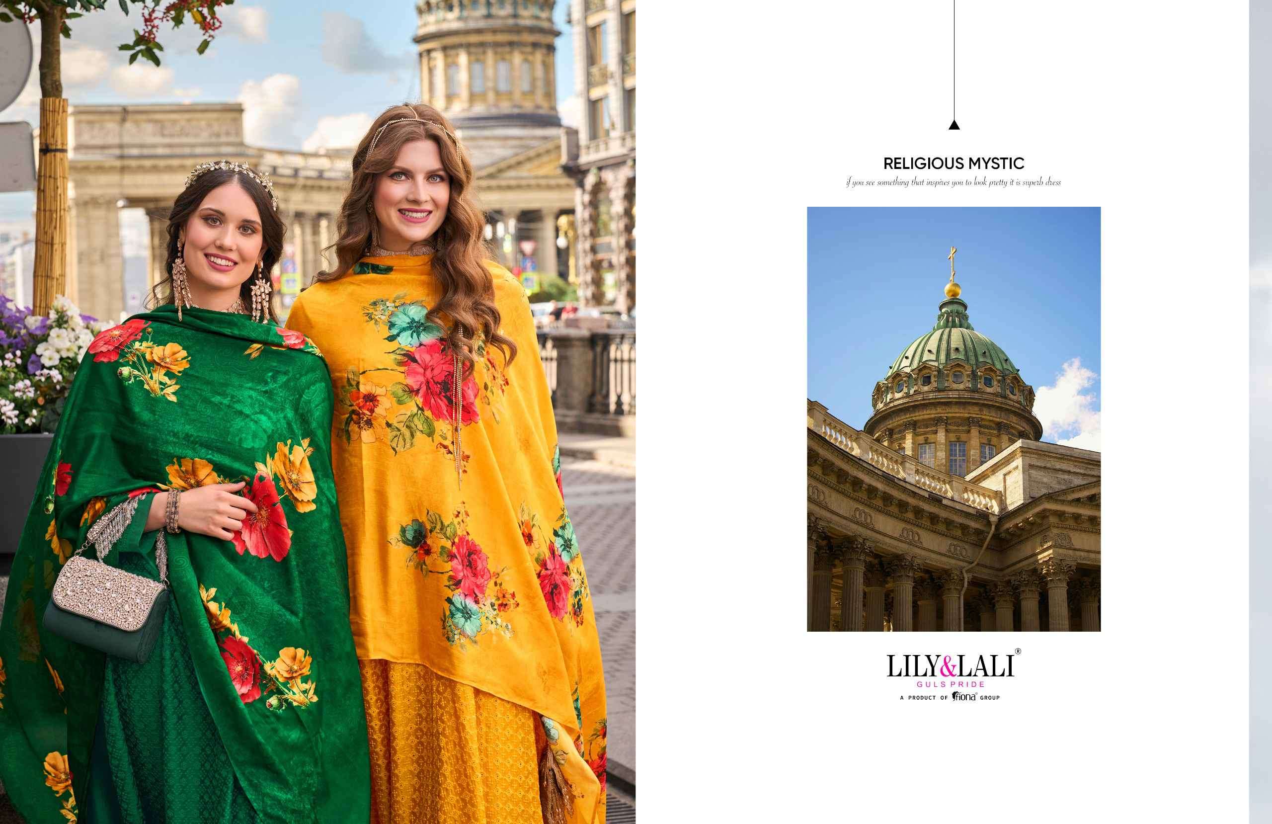 Lily And Lali Alamzeb Anarkali Pattern Premium Design Readymade Suit view 4