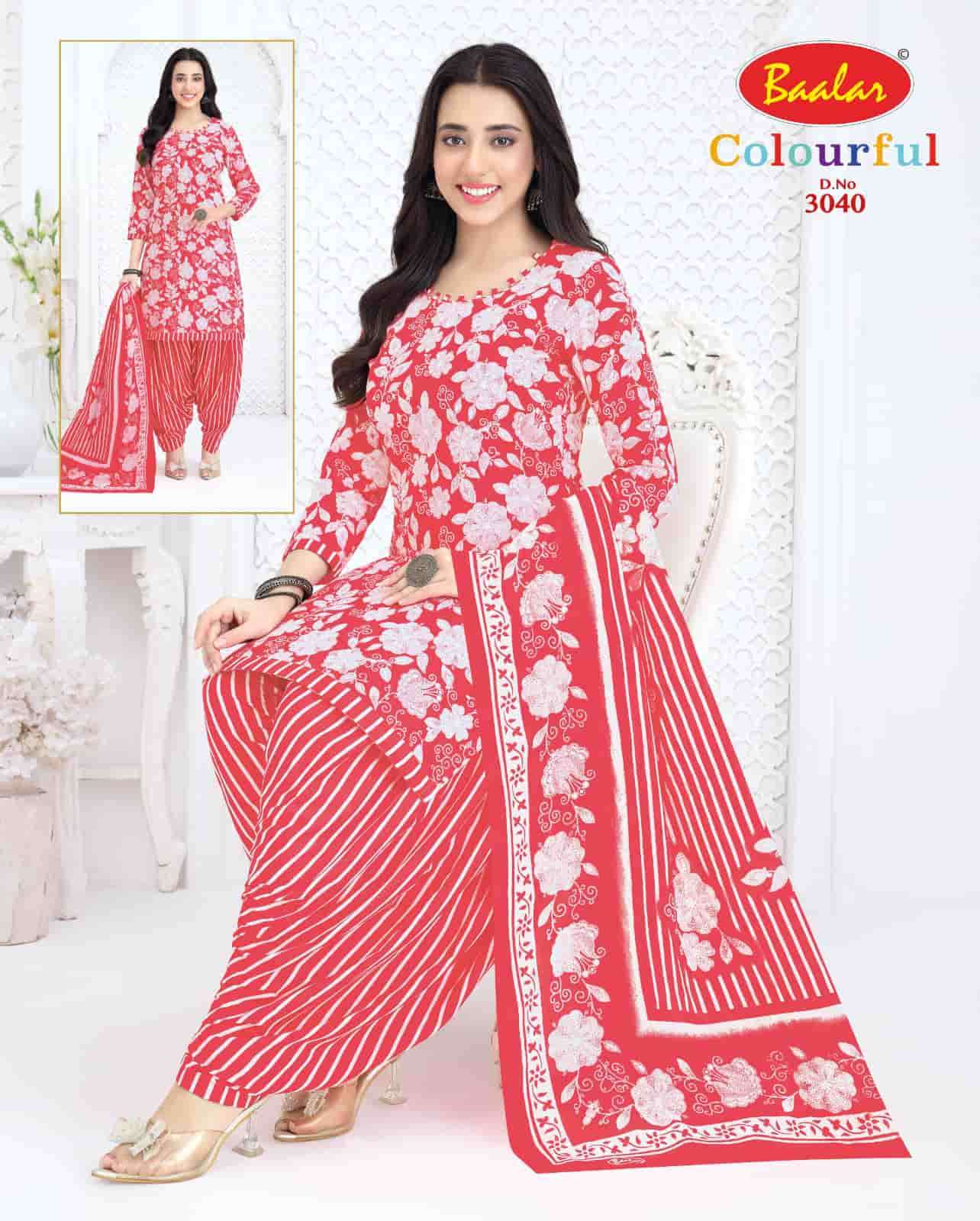 Baalar Colourful Vol 30 Pure Cotton Unstitch Salwar Suit view 42
