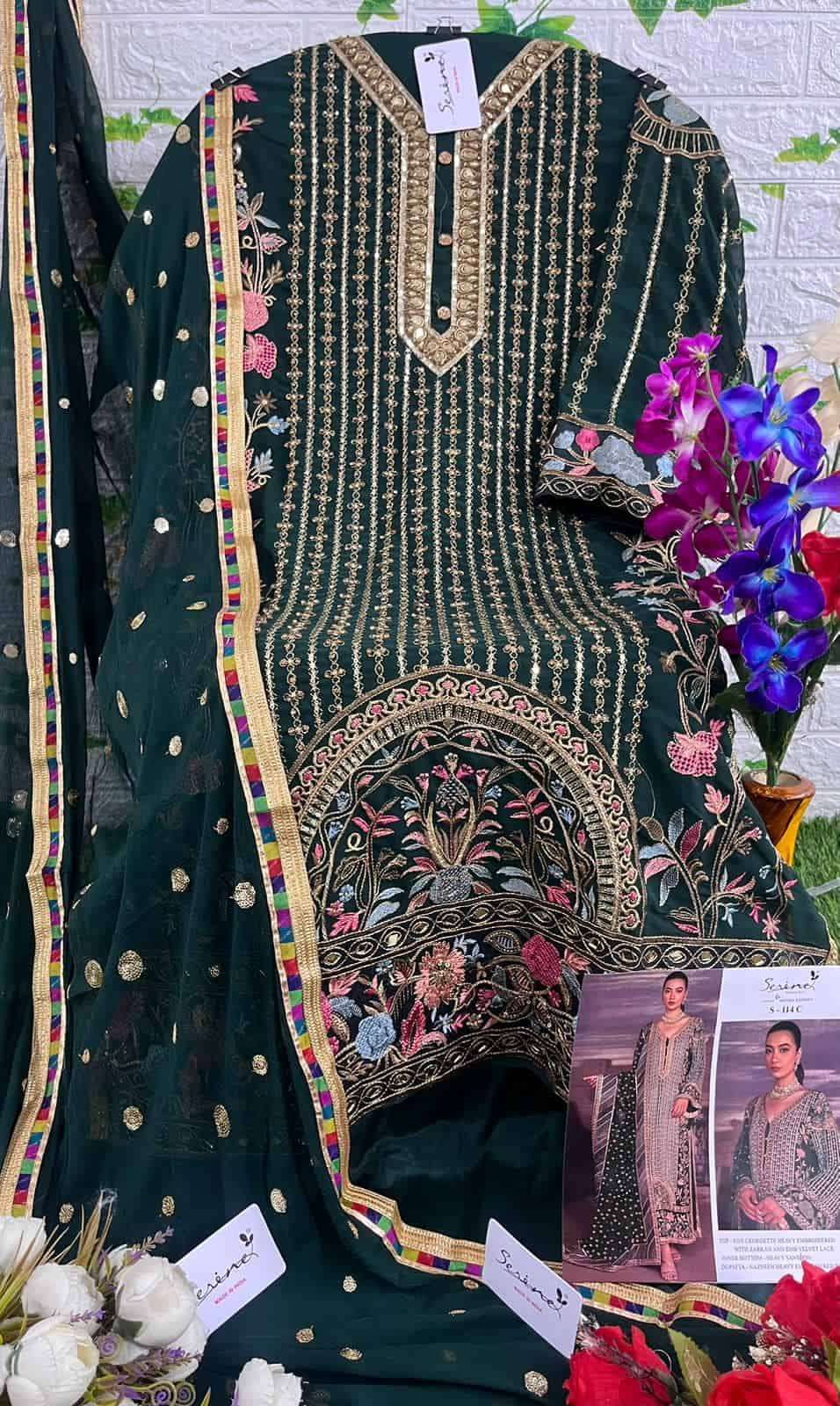 Megha Exports S 114 Colors Designer Work Pakistani Dress view 9