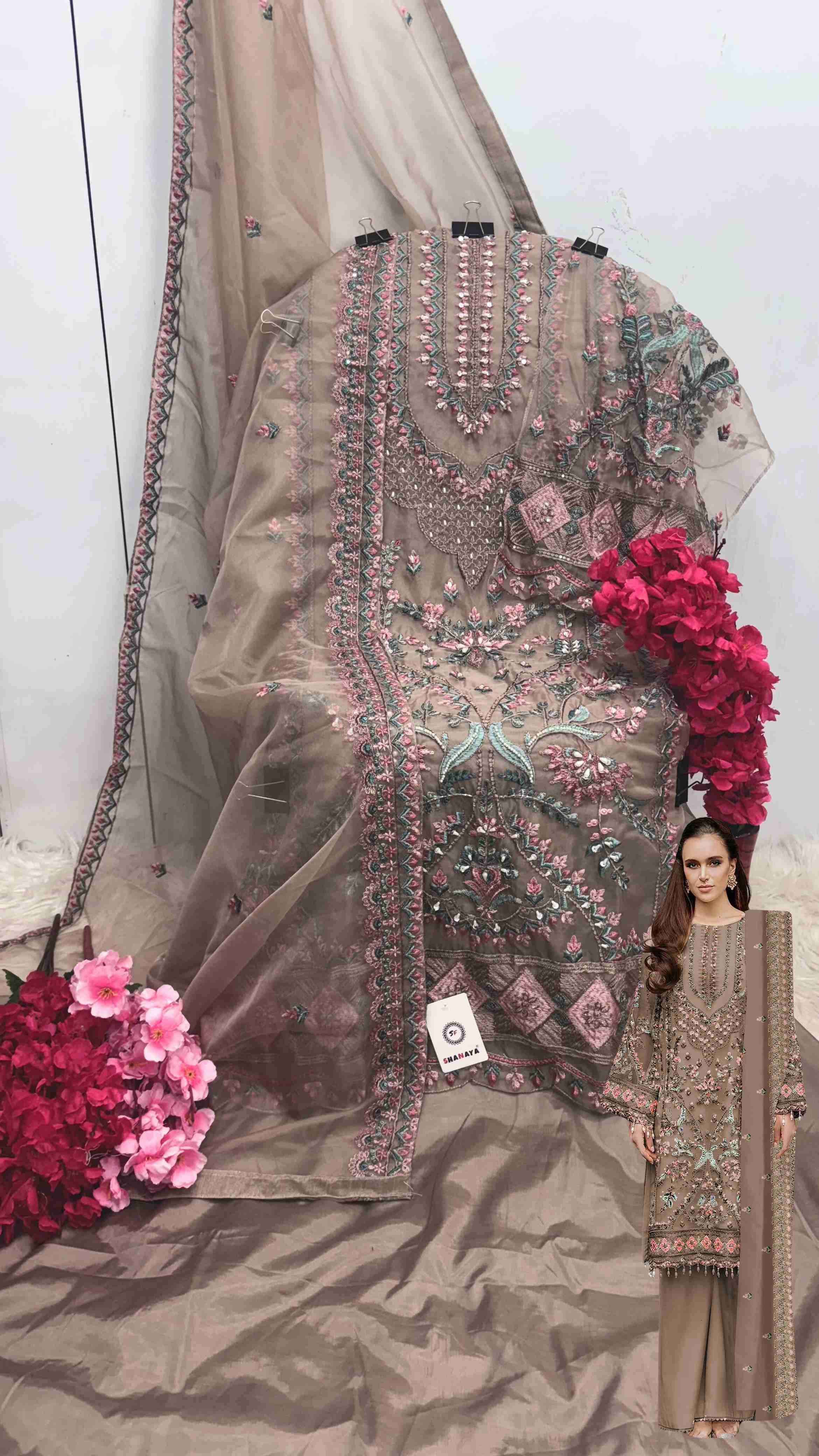 Shanaya Rose Premium S 209 Colors Pakistani Suit New view 6