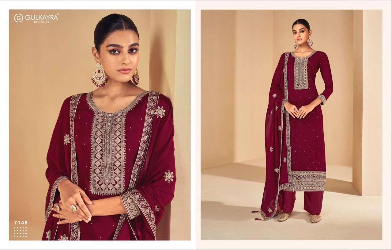 Gulkayra Sabnam Exclusive Party Wear Straight Suit in view 2