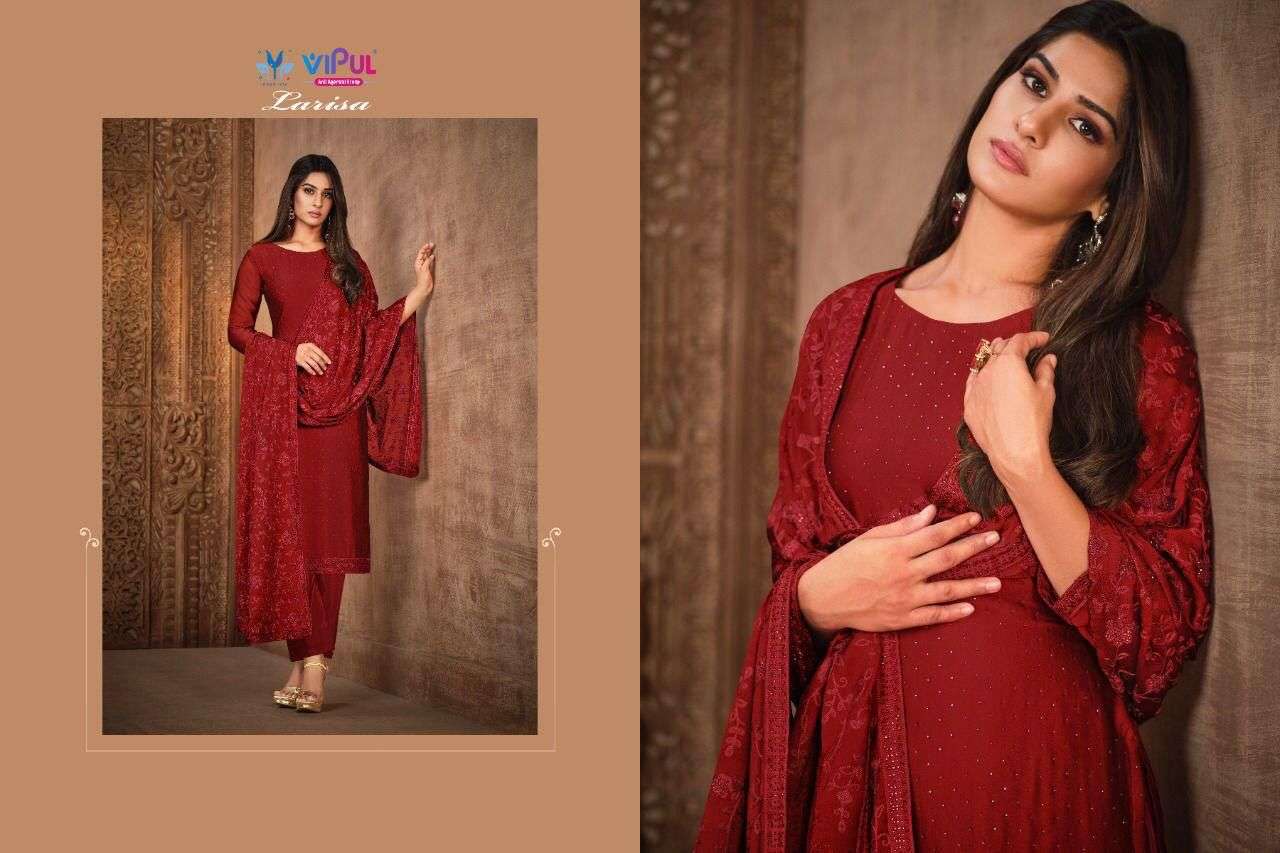 Vipul Larissa Designer Party wear Straight Suit view 8