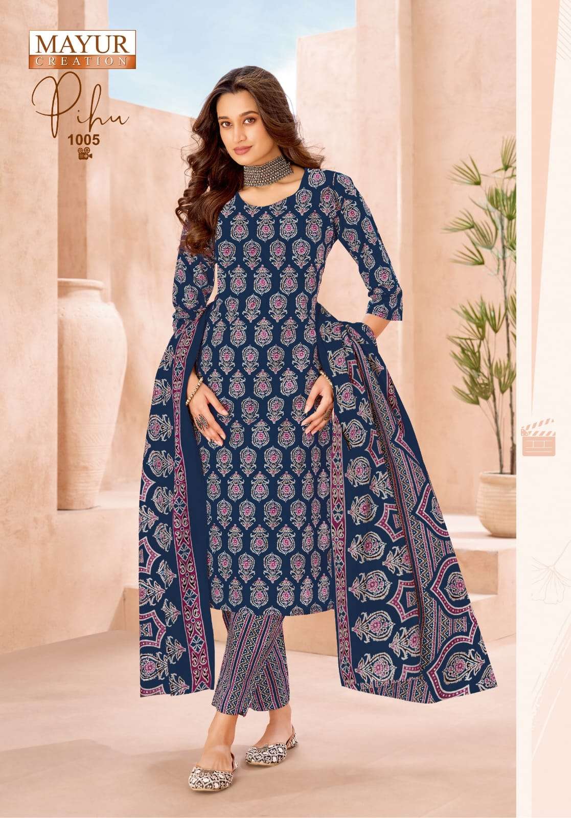 Mayur Pihu Vol 1 Printed Cotton Ladies Suit view 7