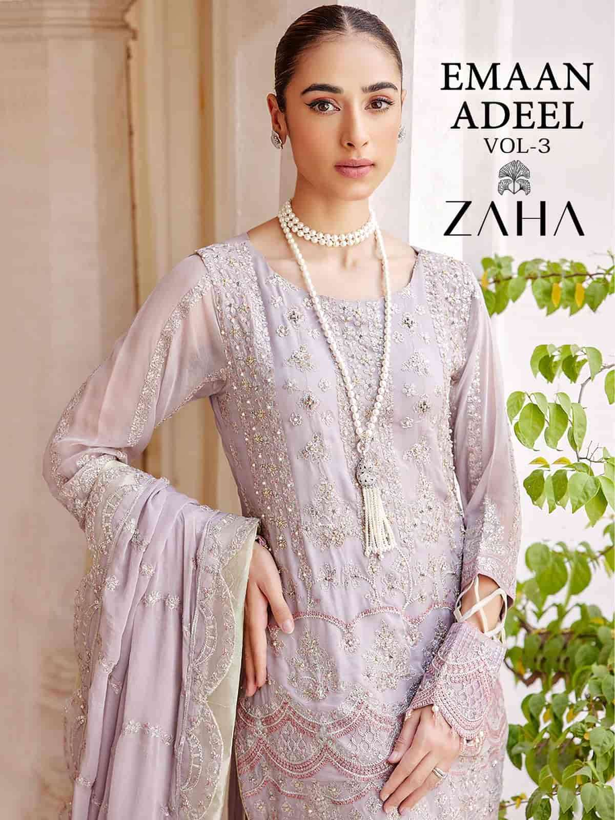 Zaha Emaan Adeel Vol 3 Pakistani Heavy Designer Exclusive Wedding Wear Collection view 10