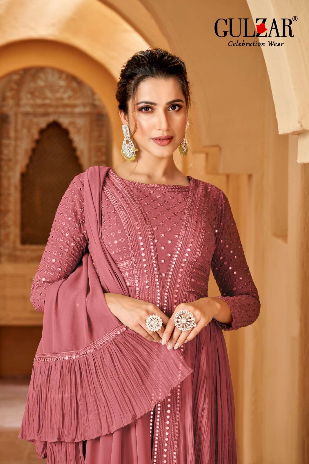 Gulzar Rhea Exclusive Designer Party Wear Dress view 15