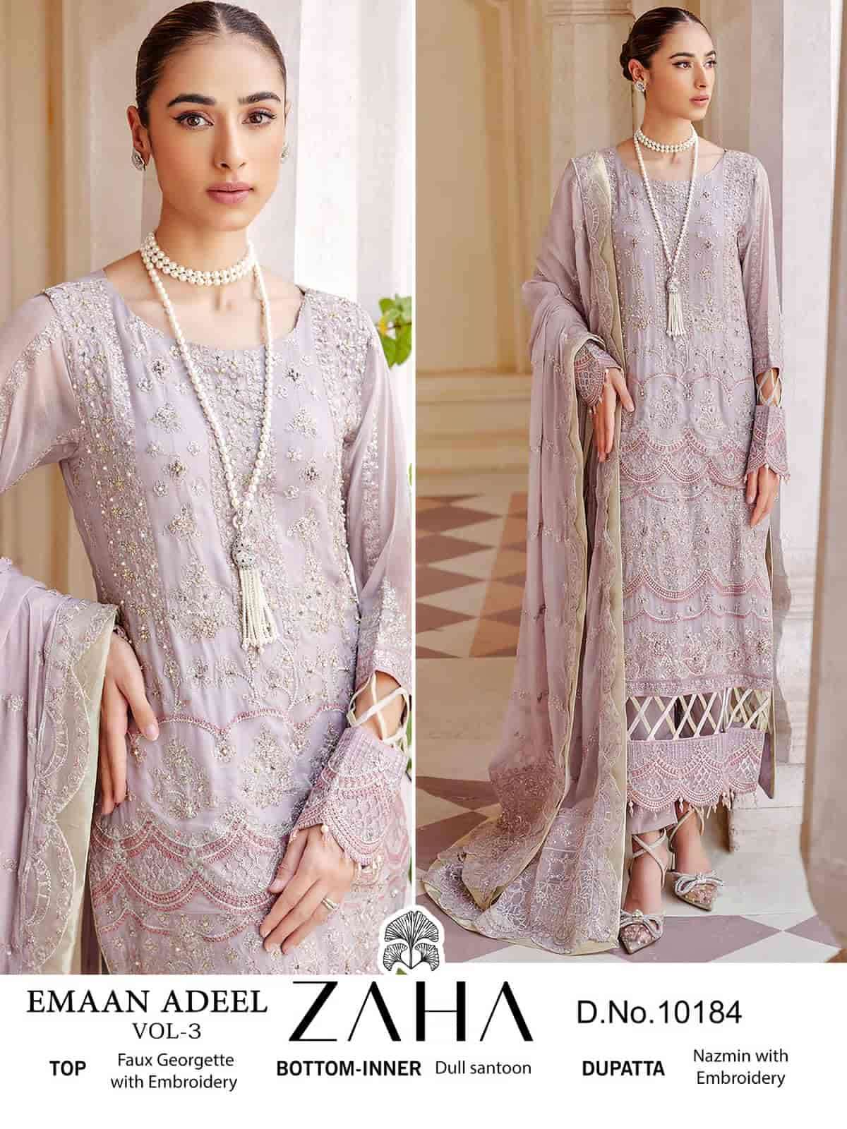 Zaha Emaan Adeel Vol 3 Pakistani Heavy Designer Exclusive Wedding Wear Collection view 8