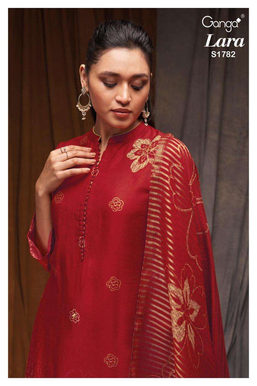 Ganga Lara 1782 Premium Designs Tradition Wear Dress view 3