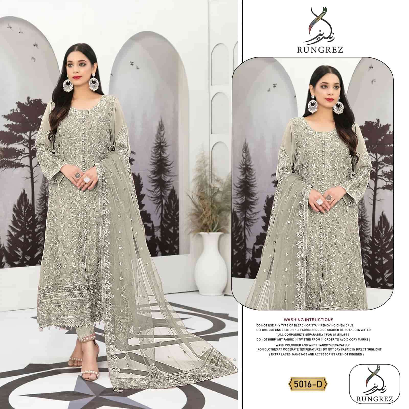 Rungrez 5016 Colors Pakistani Heavy Designer Style Party Wear Suit Exporter view 3