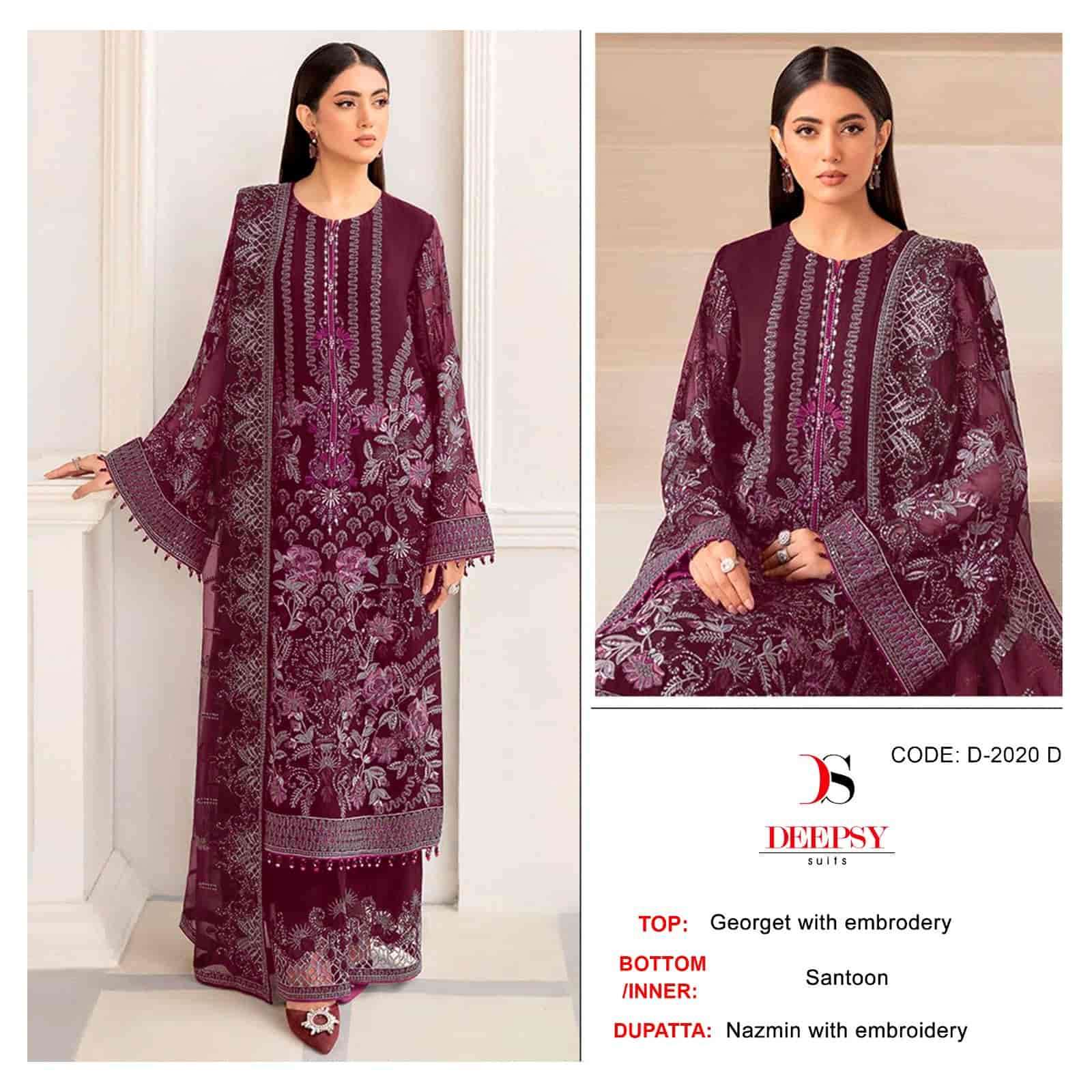 Deepsy D 2020 Colors Pakistani Festive Wear Style Designer Salwar Suit Wholesalers view 5