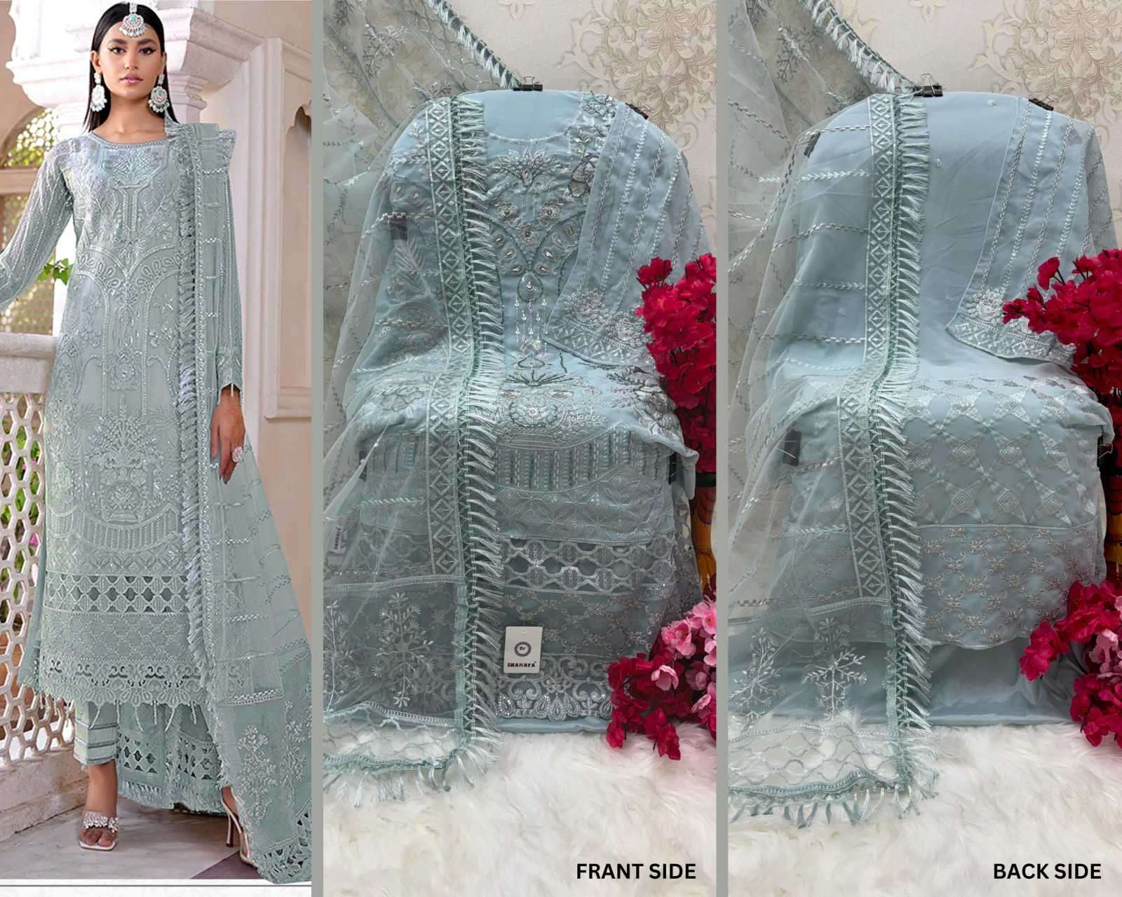 Shanaya S 158 Partywear Pakistani Dress Latest Collection view 5