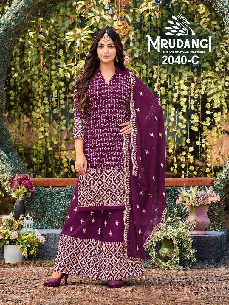 Mrudangi Celebration 2040 Colour Edition Designer Festive Wear Dress view 3