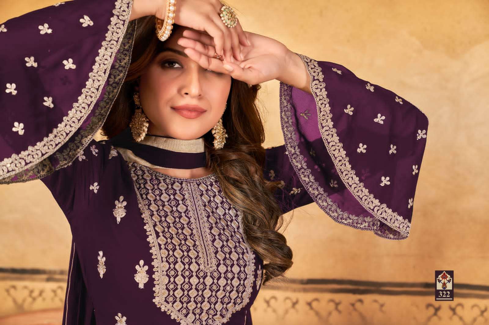 Aanaya Vaani Vol 32 Exclusive Party Wear Georgette Suit Designs view 8