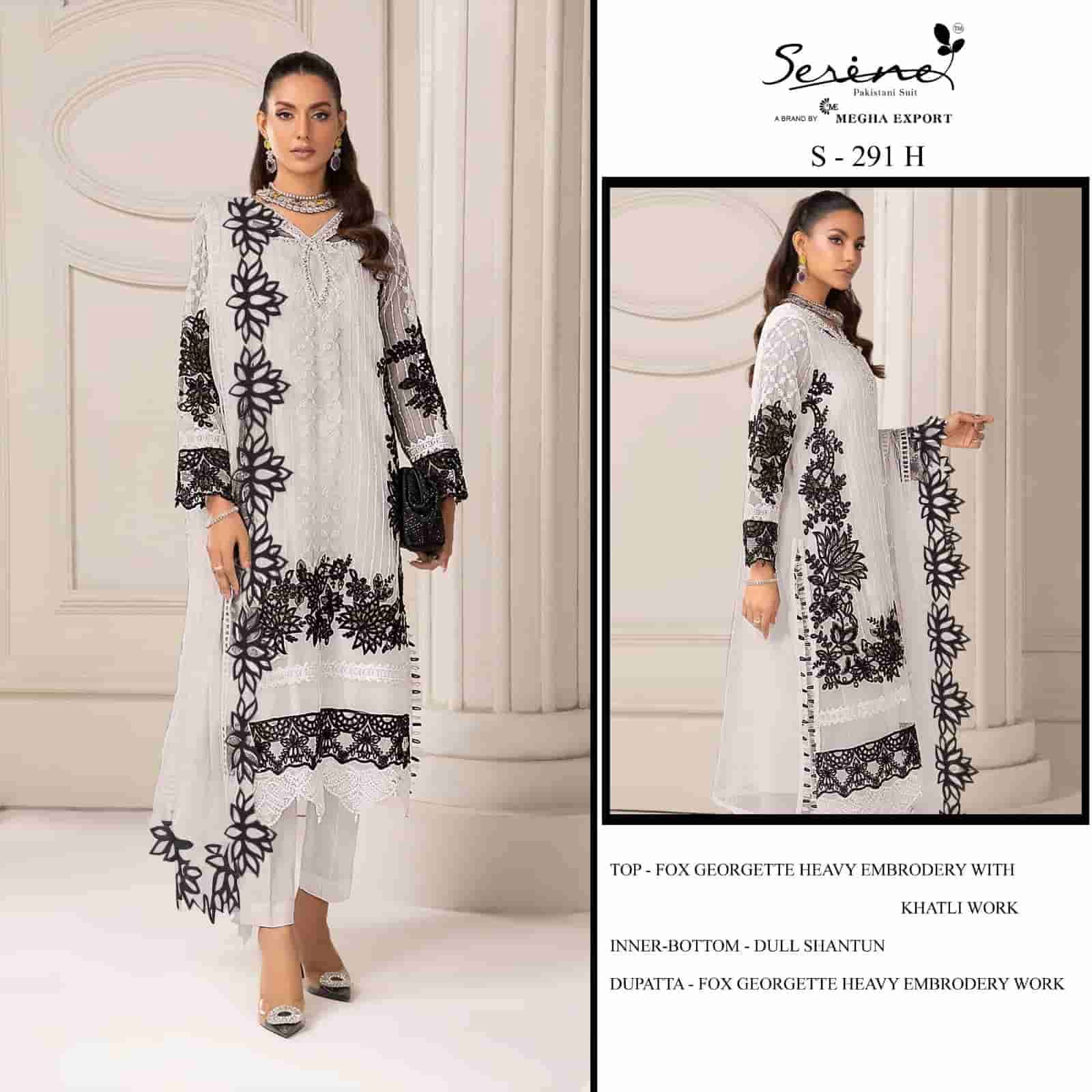 Megha Export S 291 Colors Pakistani Style Designer Georgette Suit Wholesalers view 3