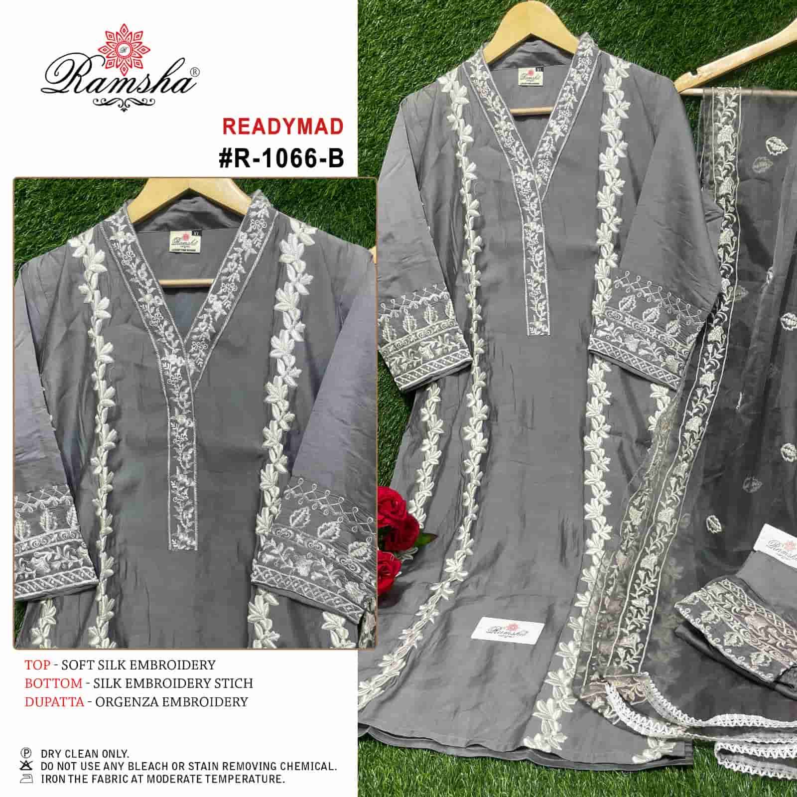 Ramsha R 1066 Colors Pakistani Fancy Designer Style Readymade Suit Exporter view 3