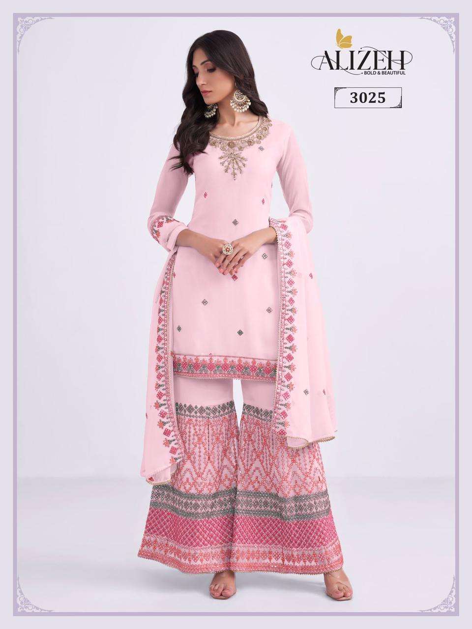 Alizeh Almora Vol 6 Party Wear Gharara Sharara Suit view 11
