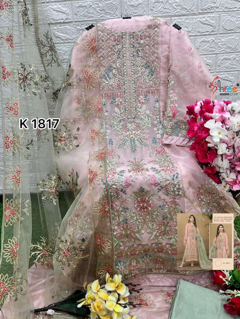 Shree Fabs K 1817 Colors Heavy Designer Style Pakistani Salwar Suit Wholesalers view 9