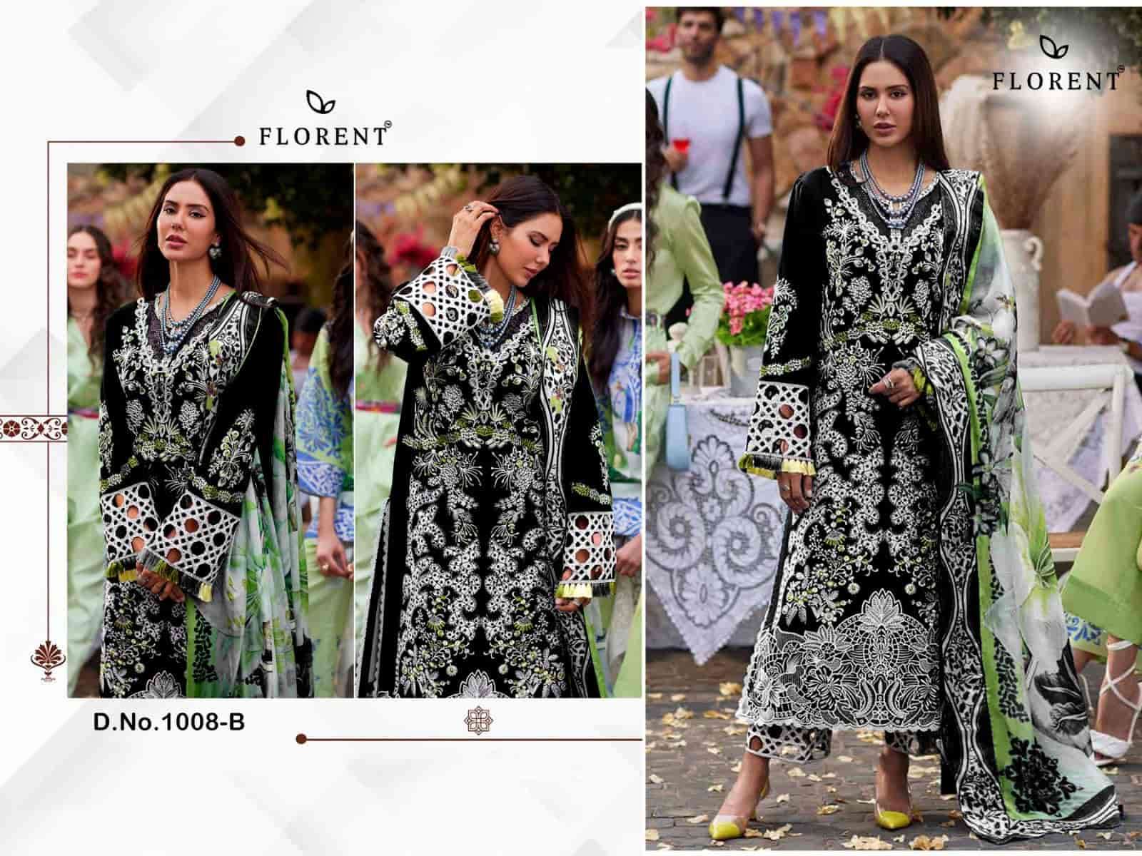 Florent 1008 Colors Fancy Designer Rayon Embroidered Salwar Suit Exporter view 2