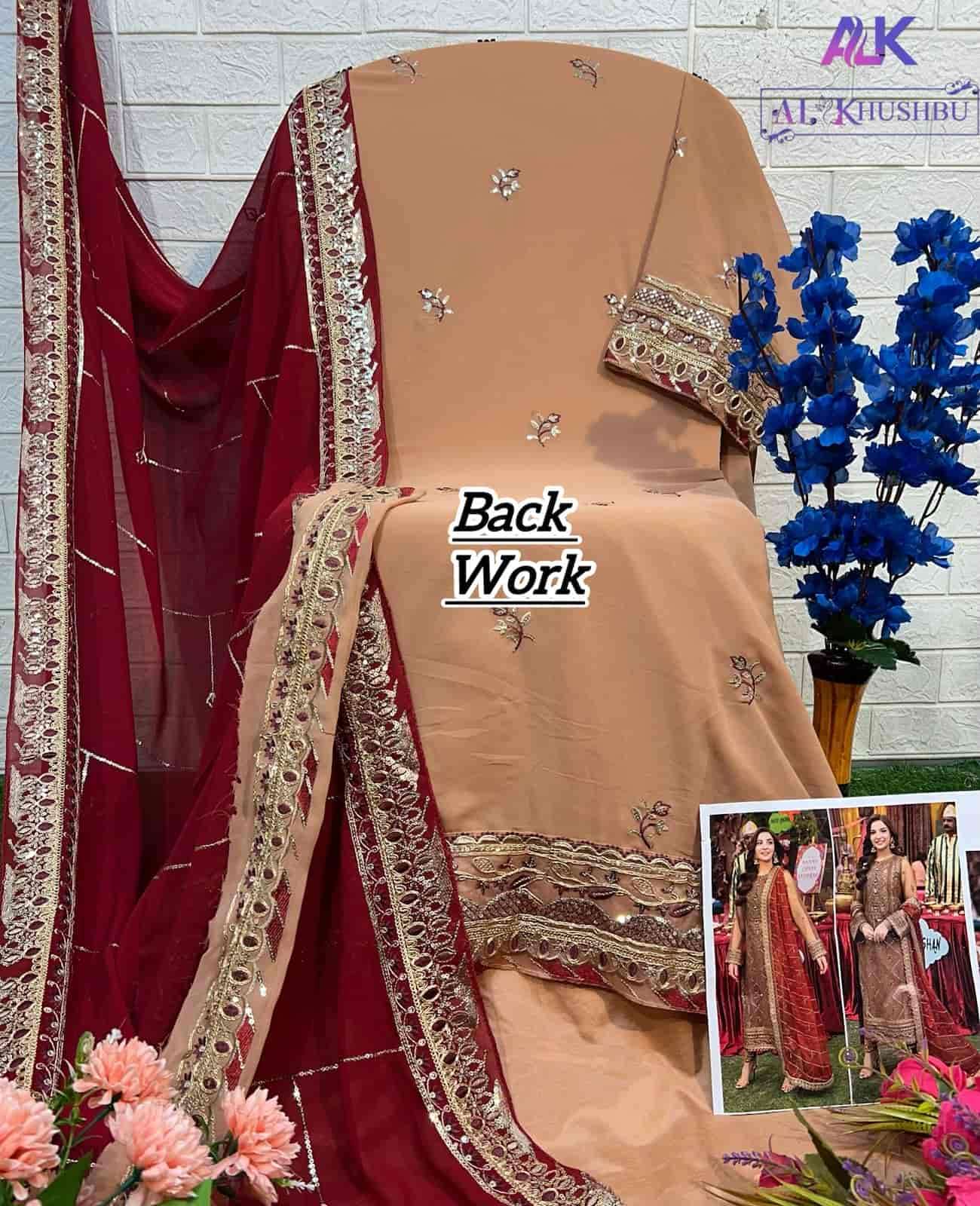 Al Khushbu 6032 Festive Wear Style Designer Pakistani Suit Collection view 3