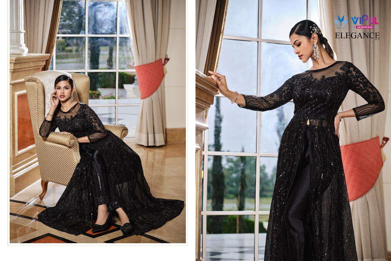Vipul Elegance Vol 2 Nx Designer Anarkali Gown Party Wear Suit view 5