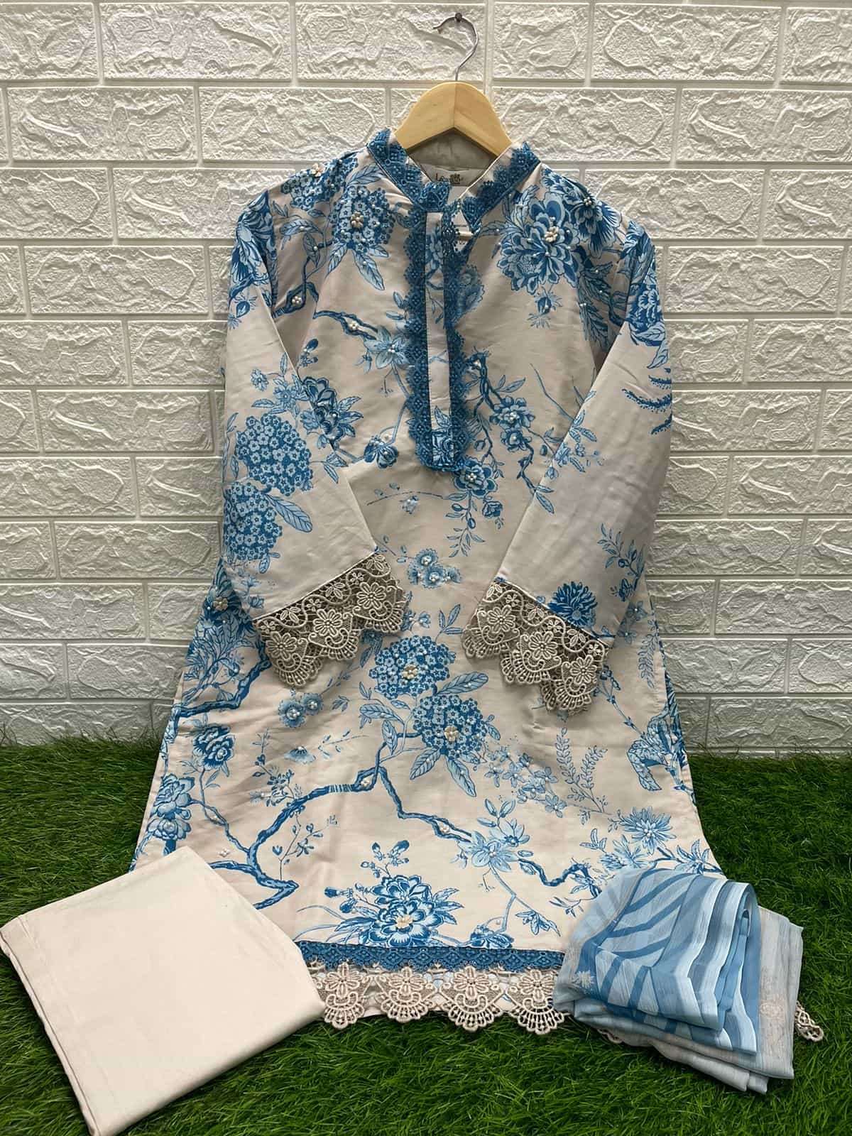 Laxuria Trends 1314 Pakistani Fancy Designer Readymade Suit view 4