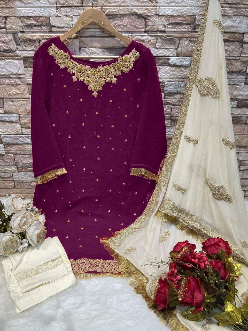 Deepsy D 287 Colors Readymade Georgette Pakistani Suit view 2