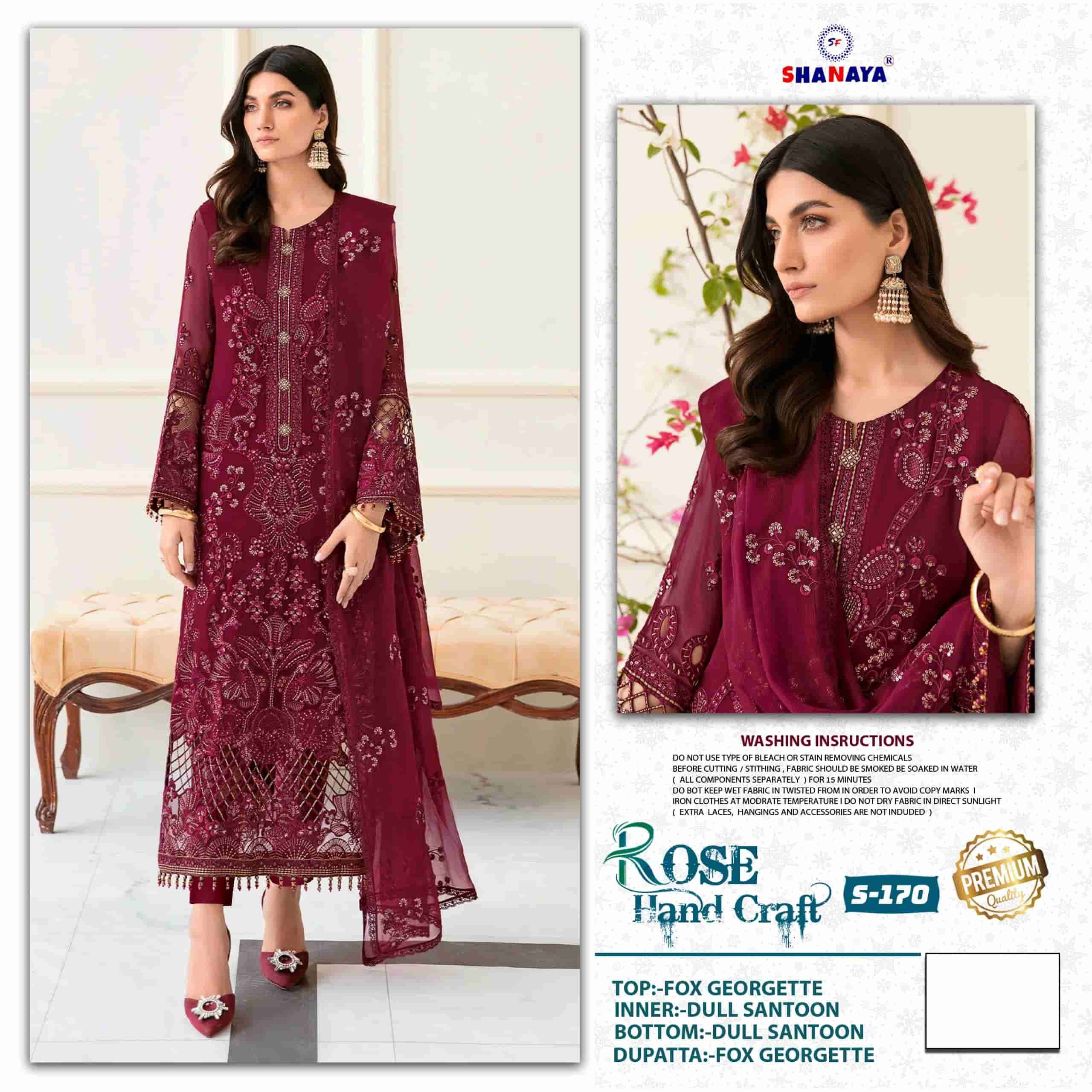 Shanaya S 170 colors pakistani suit view 2