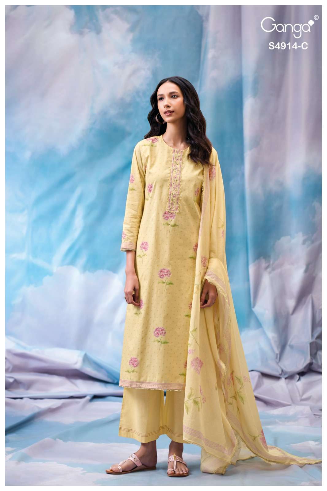 Ganga Fashion Dazia 4914 Premium Cotton Salwar Suit view 10
