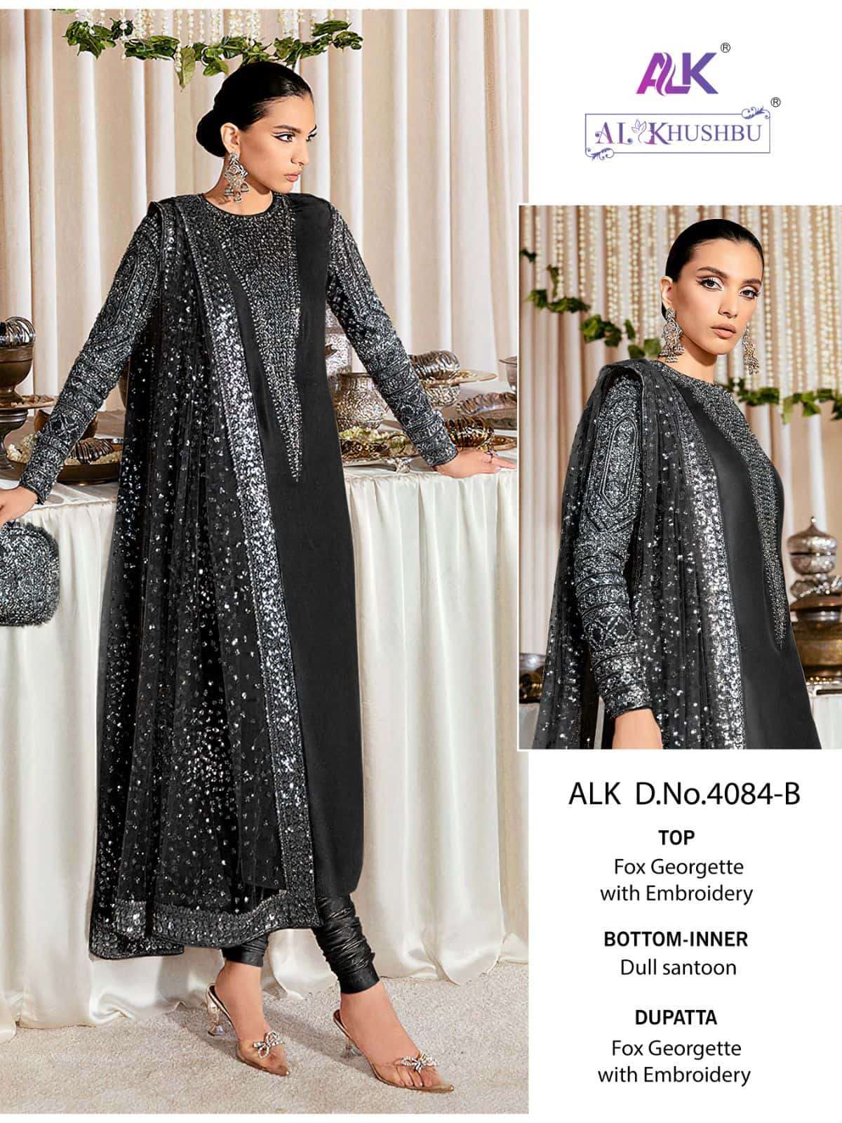 AL Khushbu 4084 Colors Vol 1 Pakistani Designer Salwar Suit Wholasaler view 3