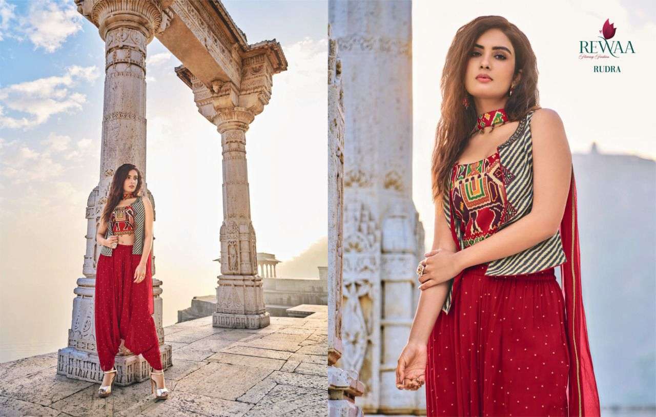 Rewaa Parampara Vol 1 Designer Exclusive party Wear Readymade Collection view 8